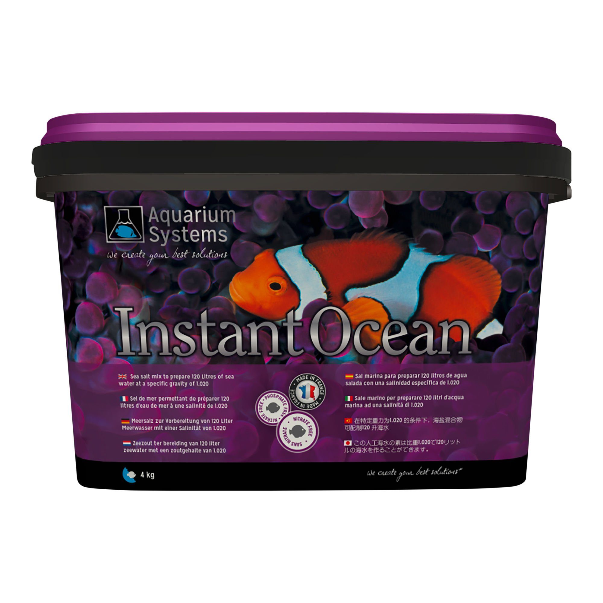 Aquarium Systems Aquariumpflege Instant Ocean Meersalz - 4 kg