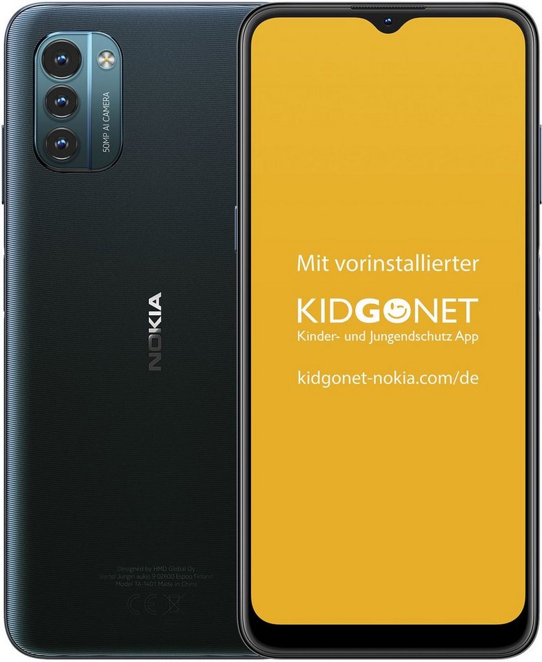 Nokia Prokids Phone – G21 Smartphone (16,5 cm/6,5 Zoll, 64 GB Speicherplatz,  50 MP Kamera)