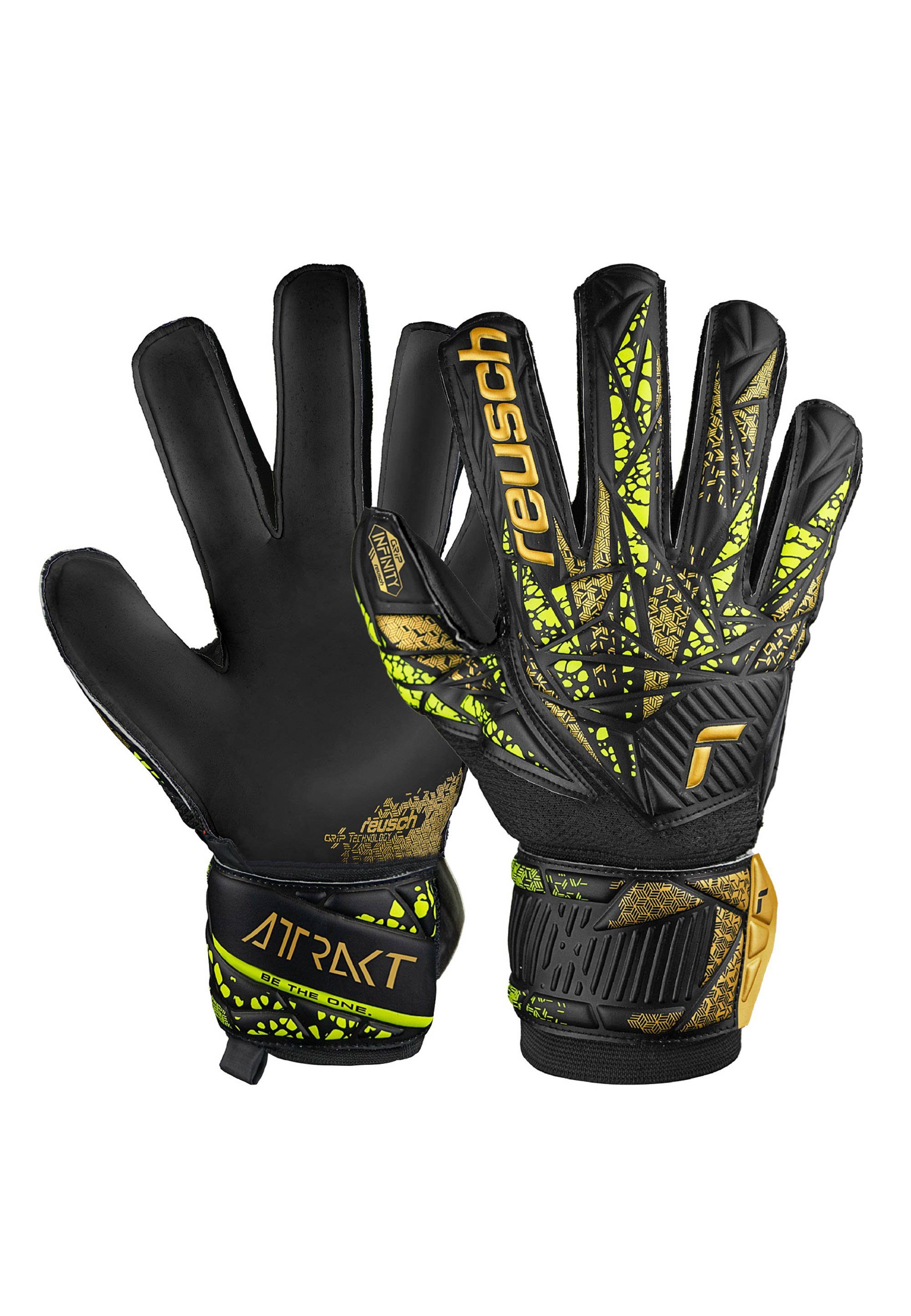 Reusch Torwarthandschuhe Attrakt Infinity Finger Support mit Expanse Cut