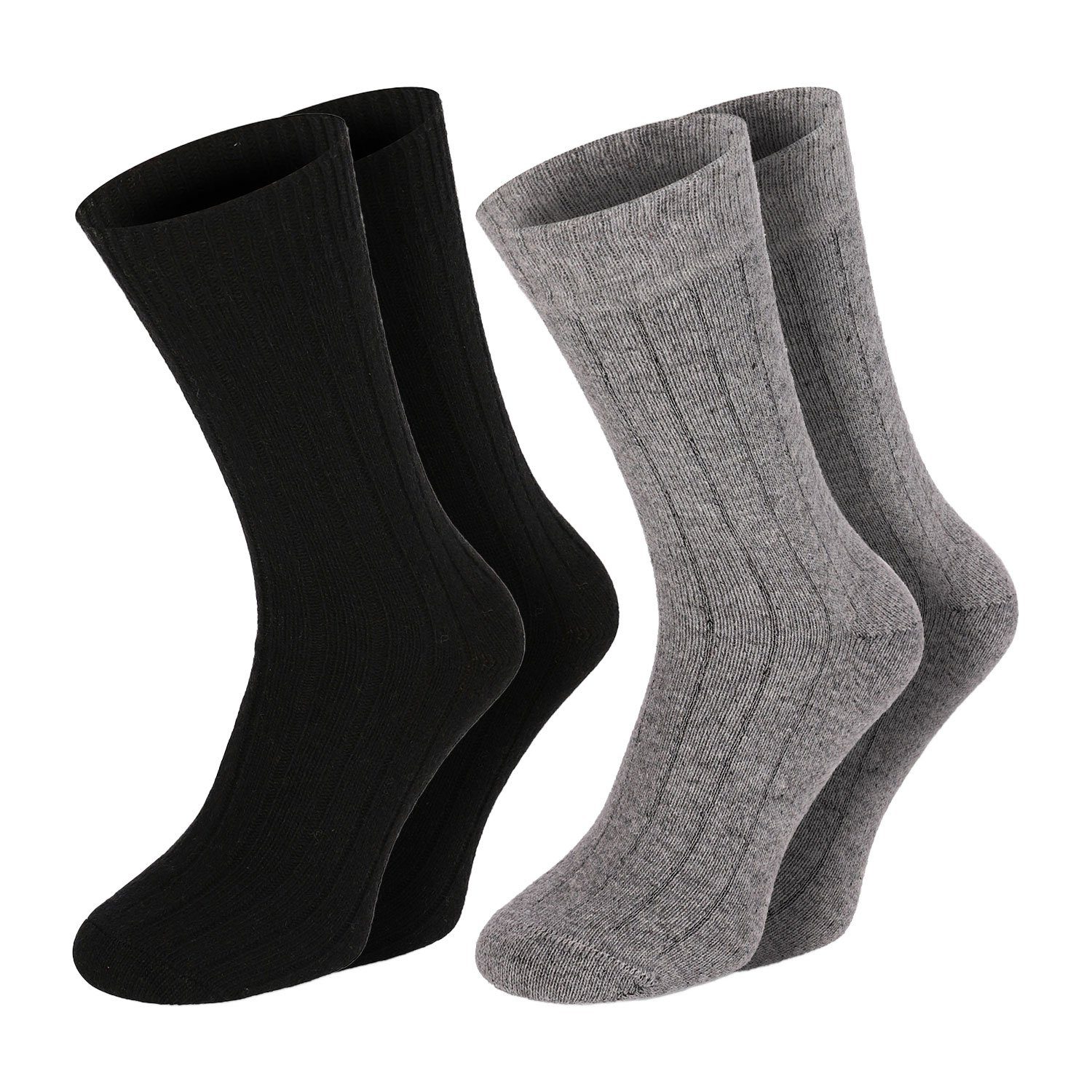 Soft Extra Super Warm Socken Winter Paar Strümpfe Damen 2 Herren Wolle Chili Merino Lifestyle