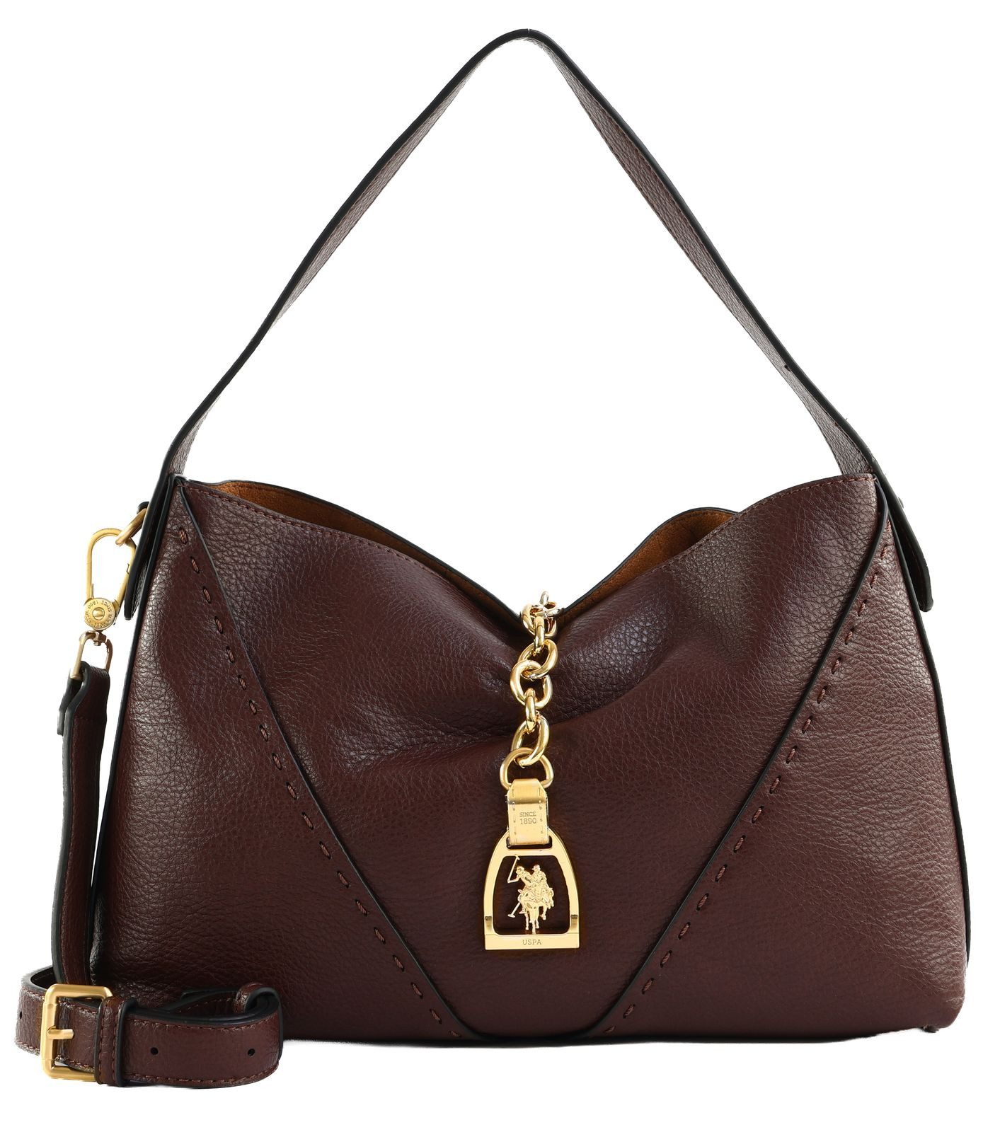 U.S. Polo Assn. Schultertasche Hobo Bag (Set, 2-tlg)