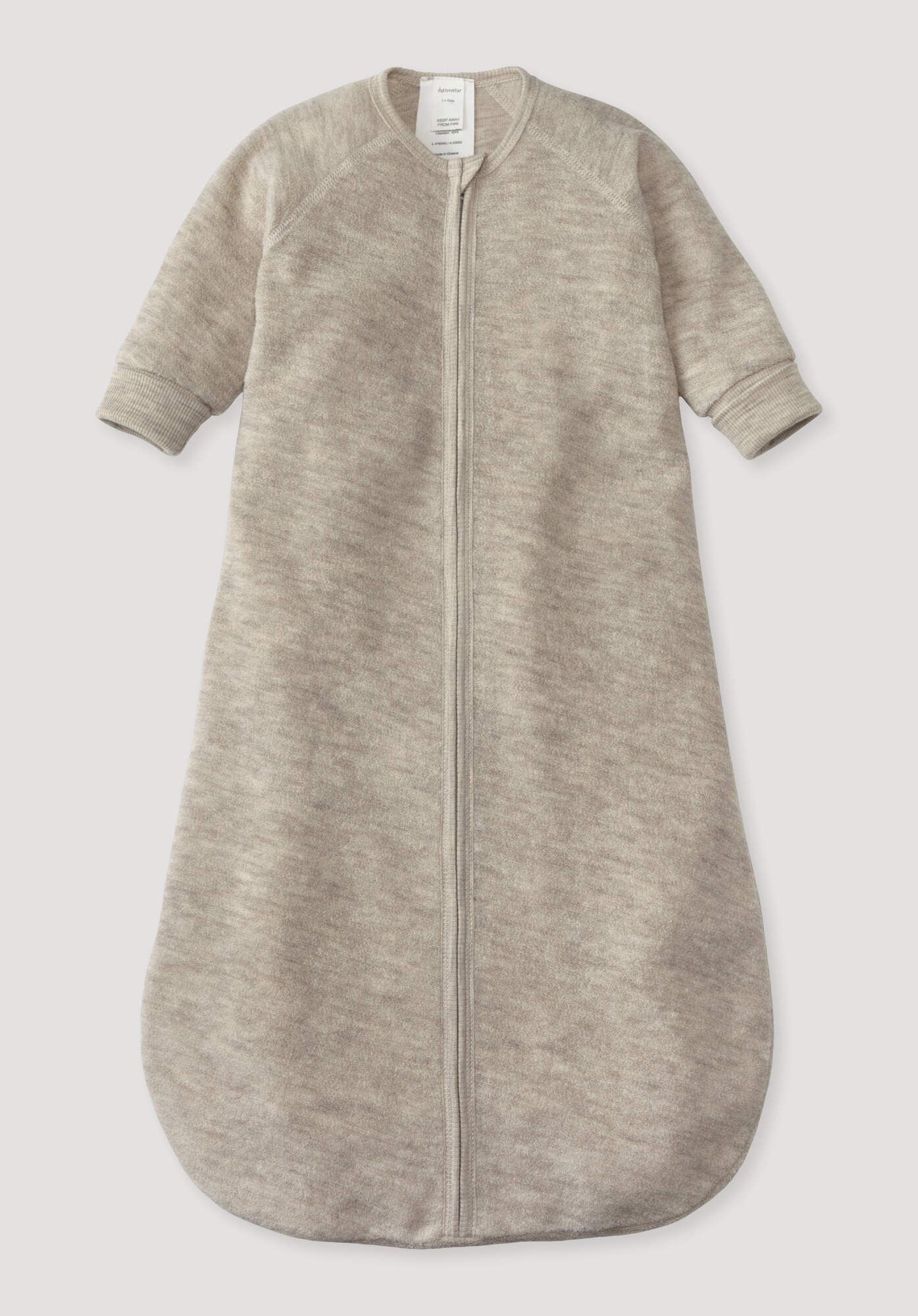 Hessnatur Babyschlafsack Wollfrottee aus reiner Bio-Merinowolle (1 tlg)