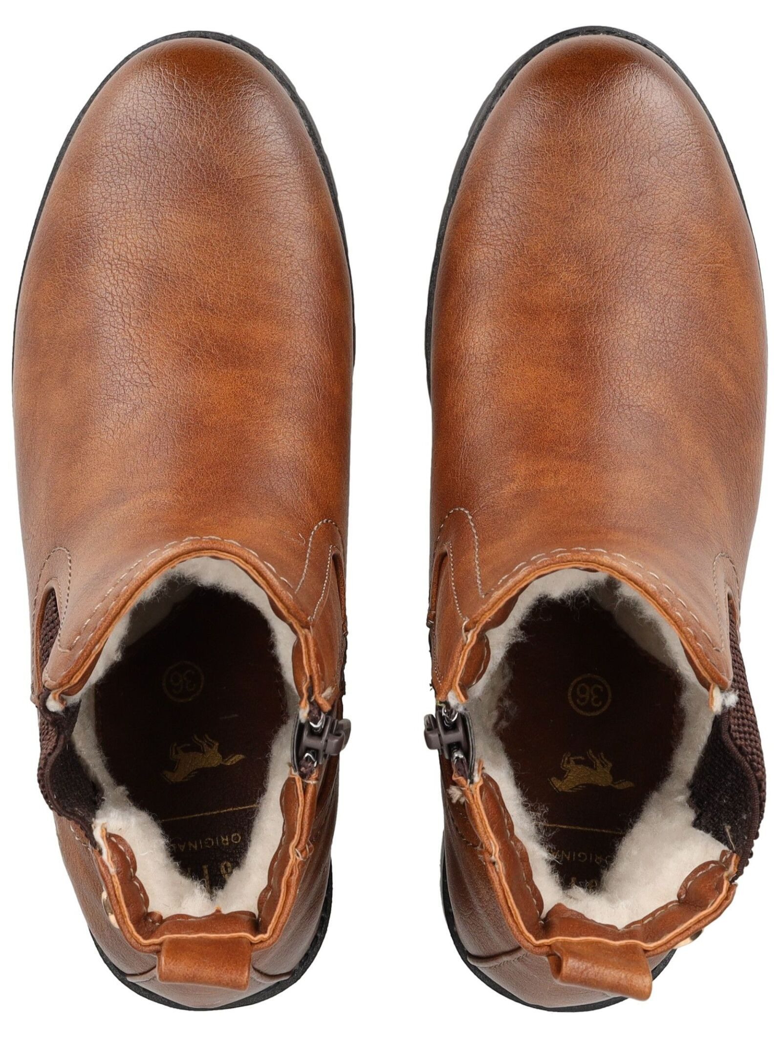 Mustang Shoes Mustang Shoes Stiefelette Lederimitat/Textil Stiefelette