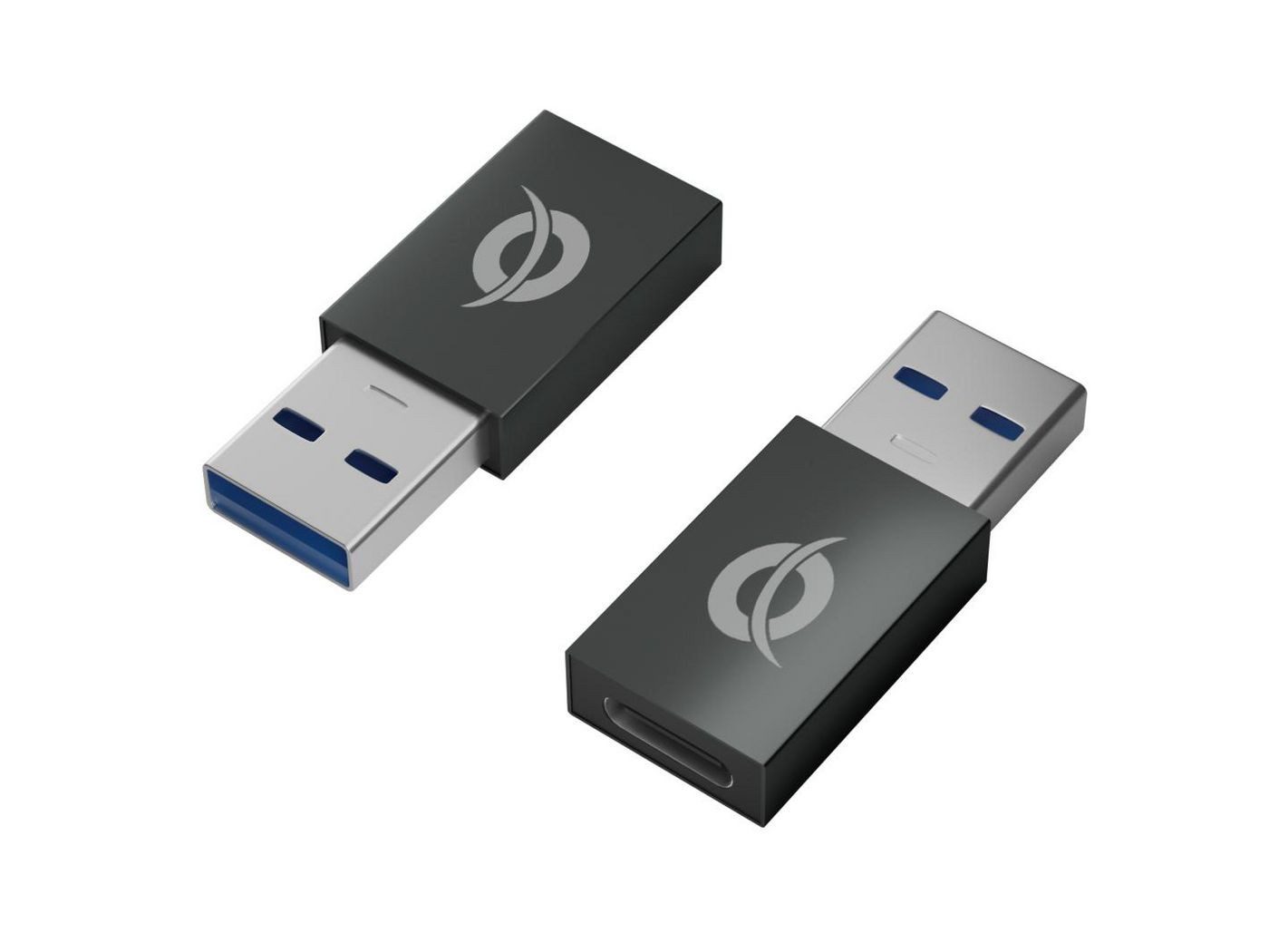 CONCEPTRONIC DONN Adapter für USB-A zu USB-C 2er Pack (DONN10G) Computer-Kabel