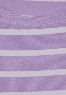STREET ONE Shirttop mit Streifen-Muster