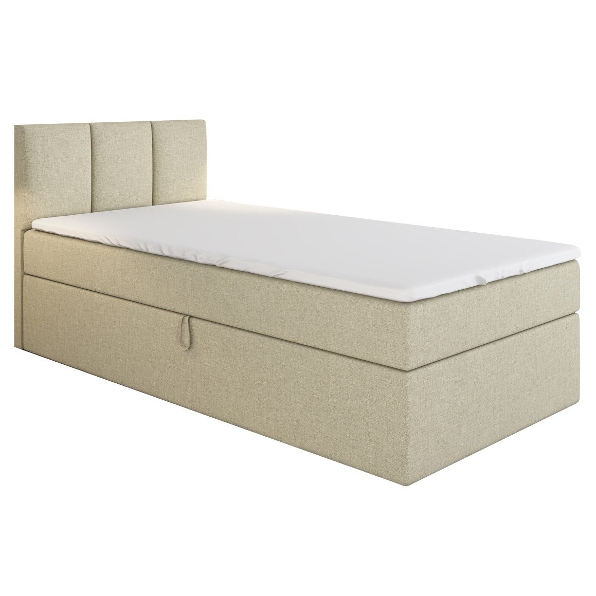 A&J MöbelLand GmbH Boxspringbett Einzelbett NASI günstig online kaufen