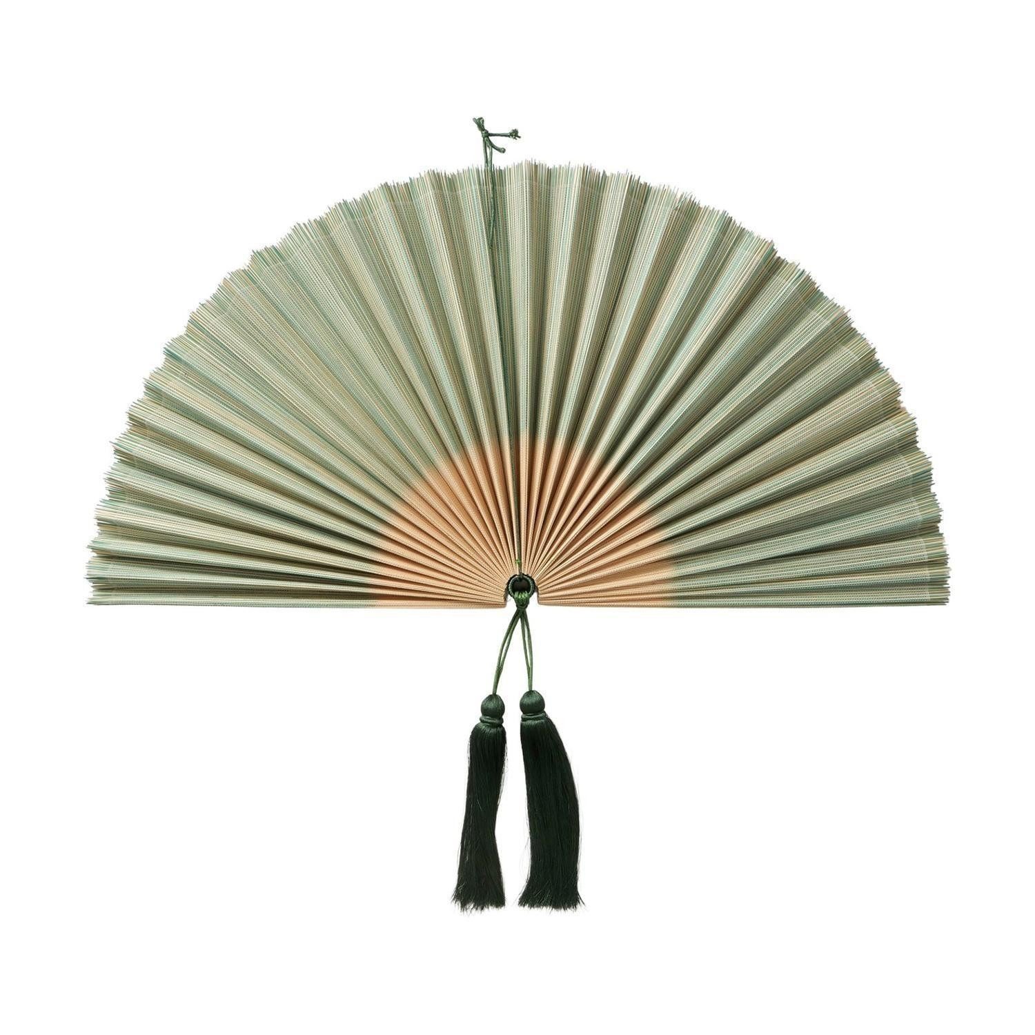 BOLTZE GRUPPE GmbH Wanddekoobjekt Deko-Fächer FLAVI, Bambus, B 100 x H 85 x T 3 cm, (1 St), mit Quasten aus Polyester