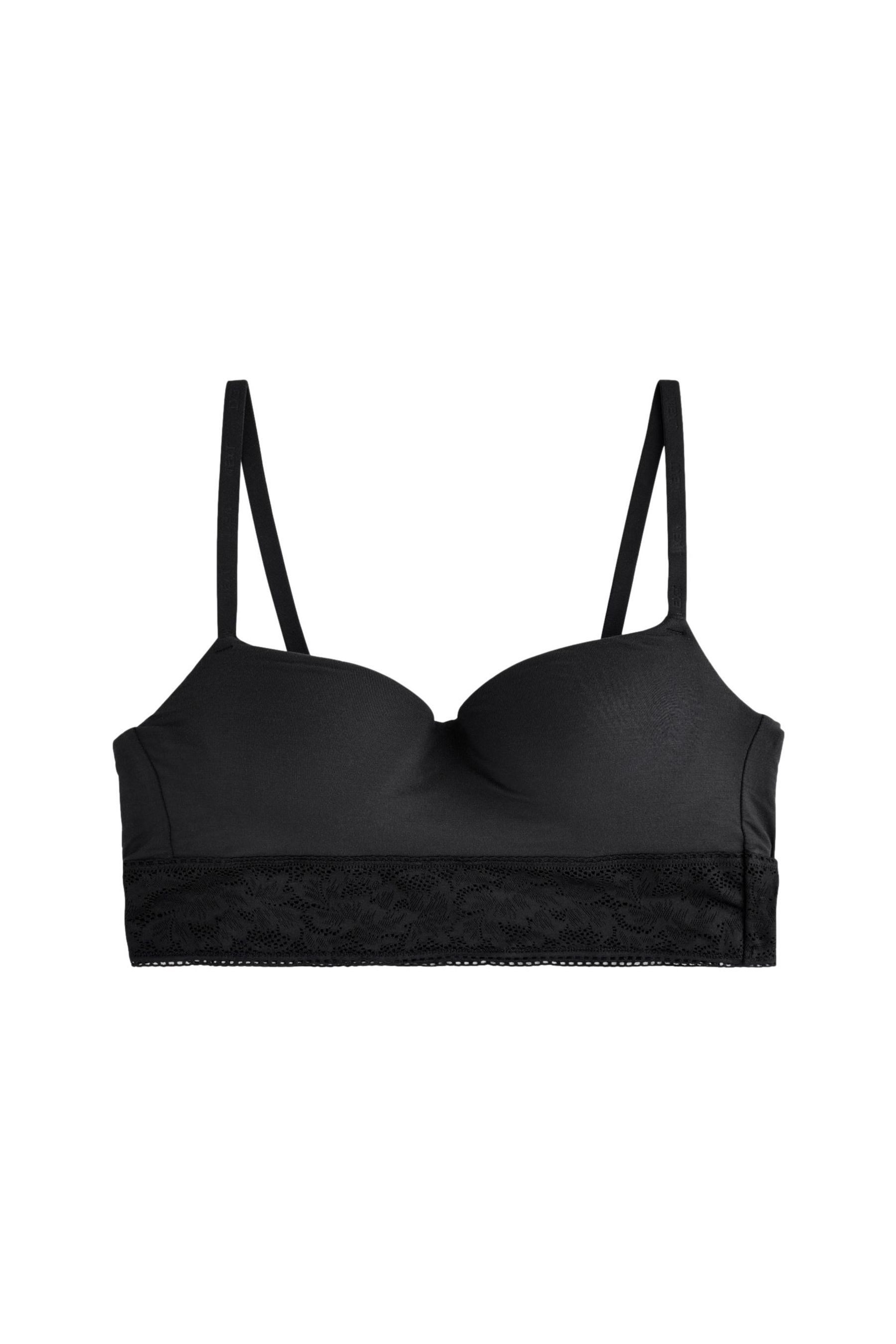 Bügelloser BH Ultimative Comfort BH mit Modal und Spitzenbesatz