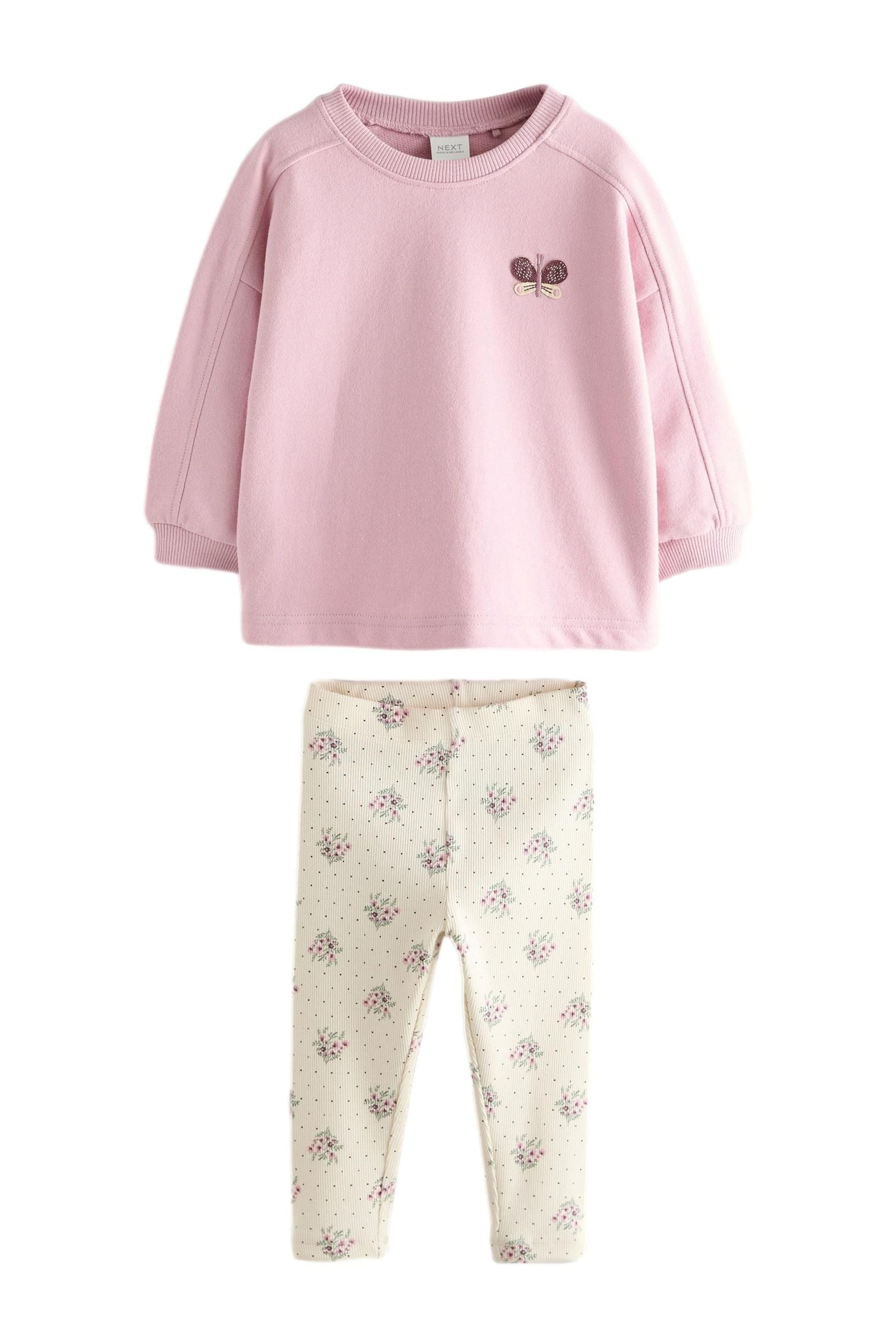 Shirt & Hose Sweatshirt und Leggings im Set