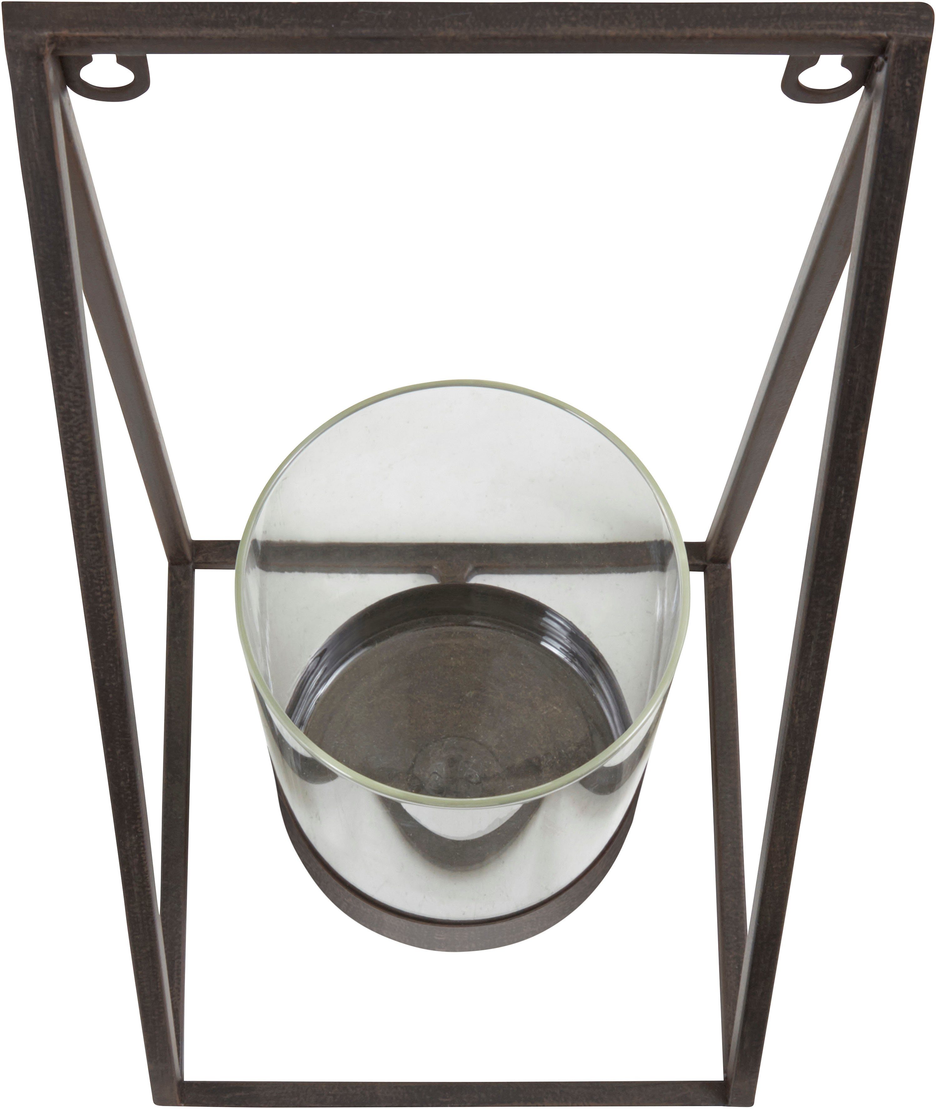 OTTO home Wandkerzenhalter Industrial Candleholder (1 St), Industrial, modern, Metall, schwarz