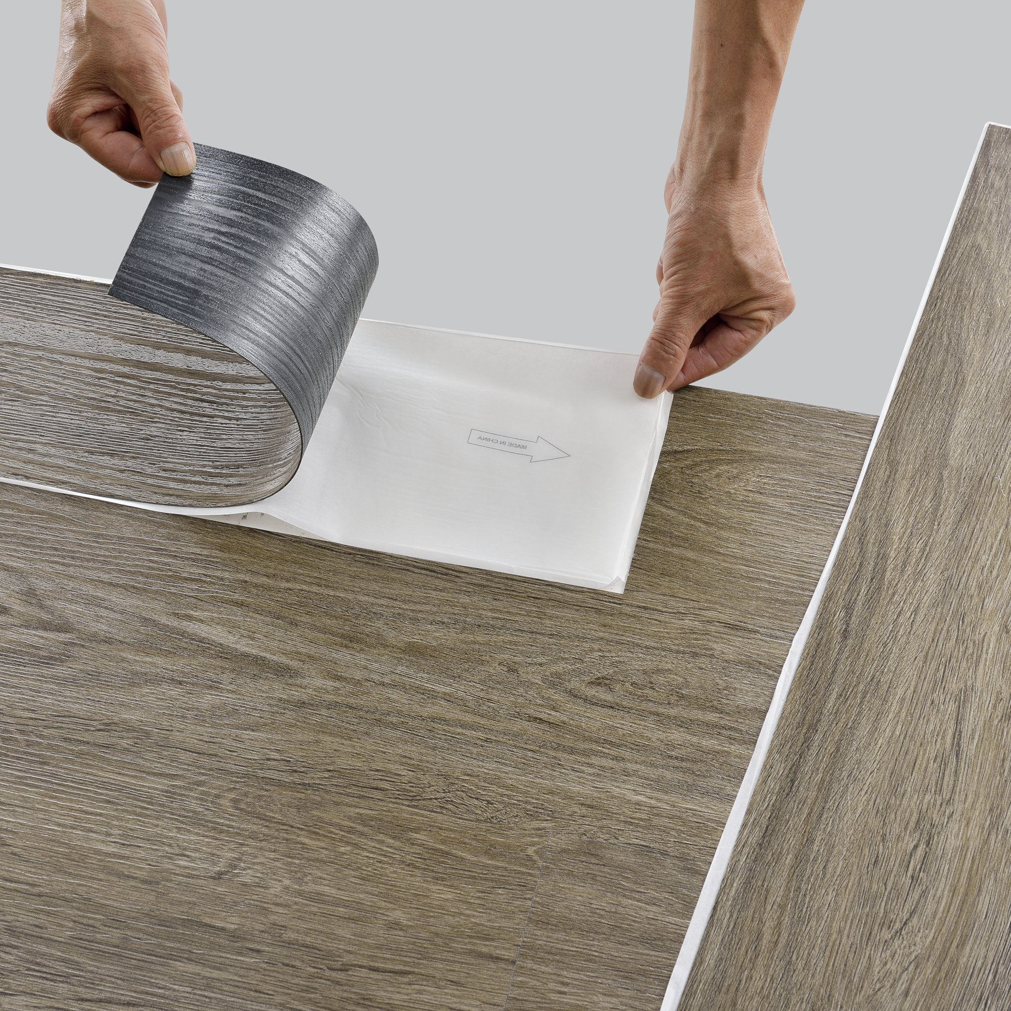 neu.haus Vinylboden, »Vanola« Vinyl Laminat Selbstklebend 0,975 m² Eiche-Optik mittel hell