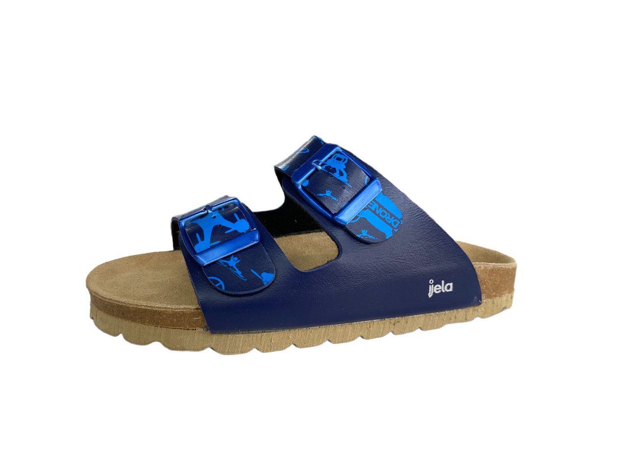 Jela jela Kinder Pantolette DROHNE 000230 ROYAL BLUE Pantolette