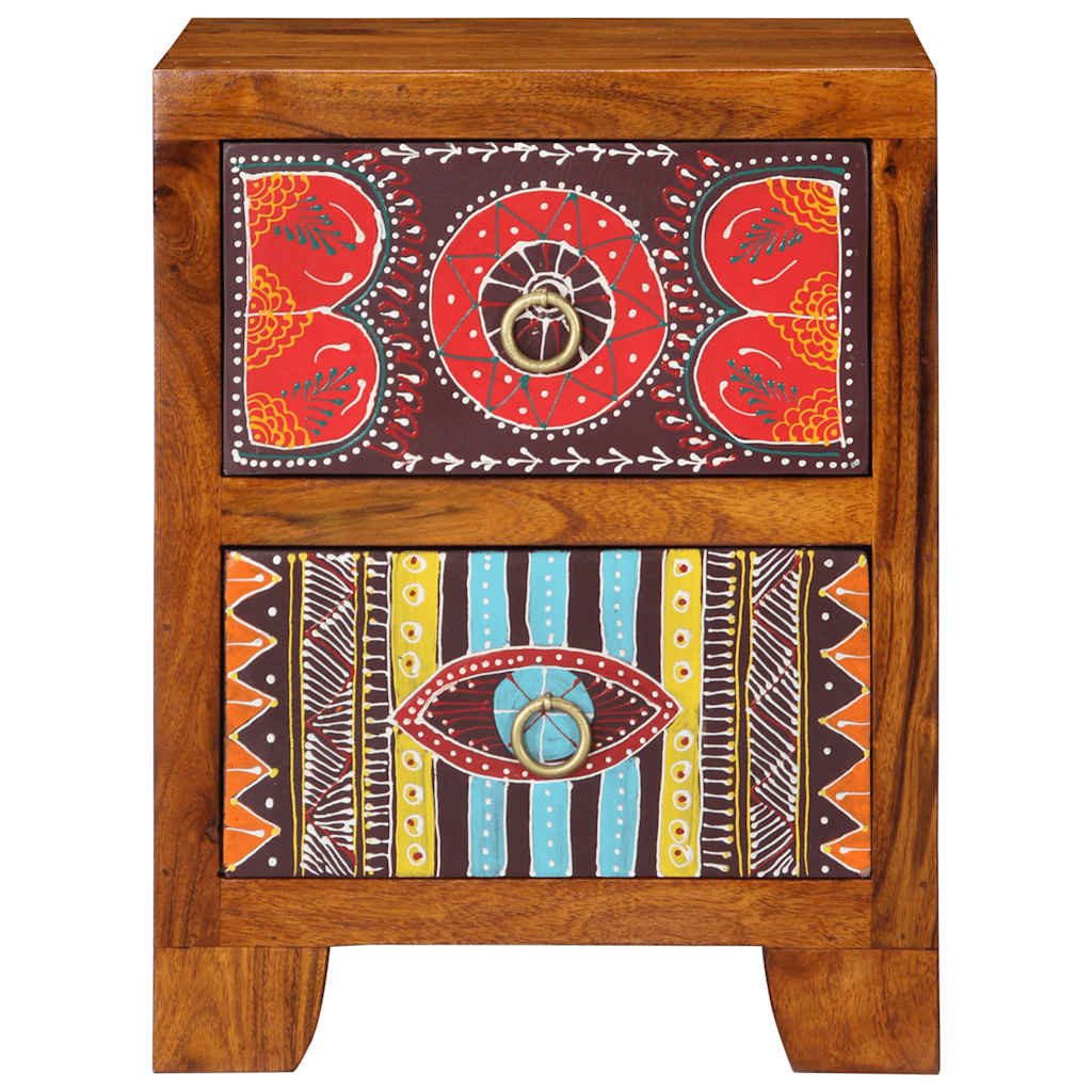 vidaXL Nachttisch Nachttisch 35x35x45 cm Massivholz günstig online kaufen