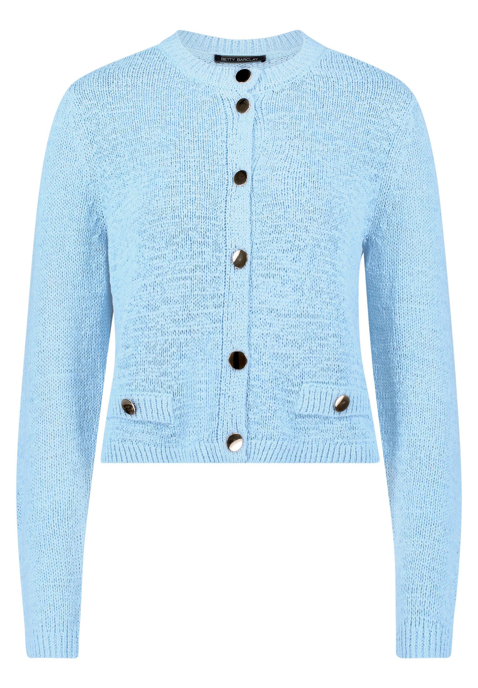Betty Barclay Strickjacke Damen mit aufgesetzten Taschen (1-tlg)