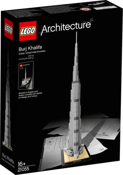 LEGO® Konstruktionsspielsteine LEGO® Architecture 21055 Burj Khalifa, (333 St)