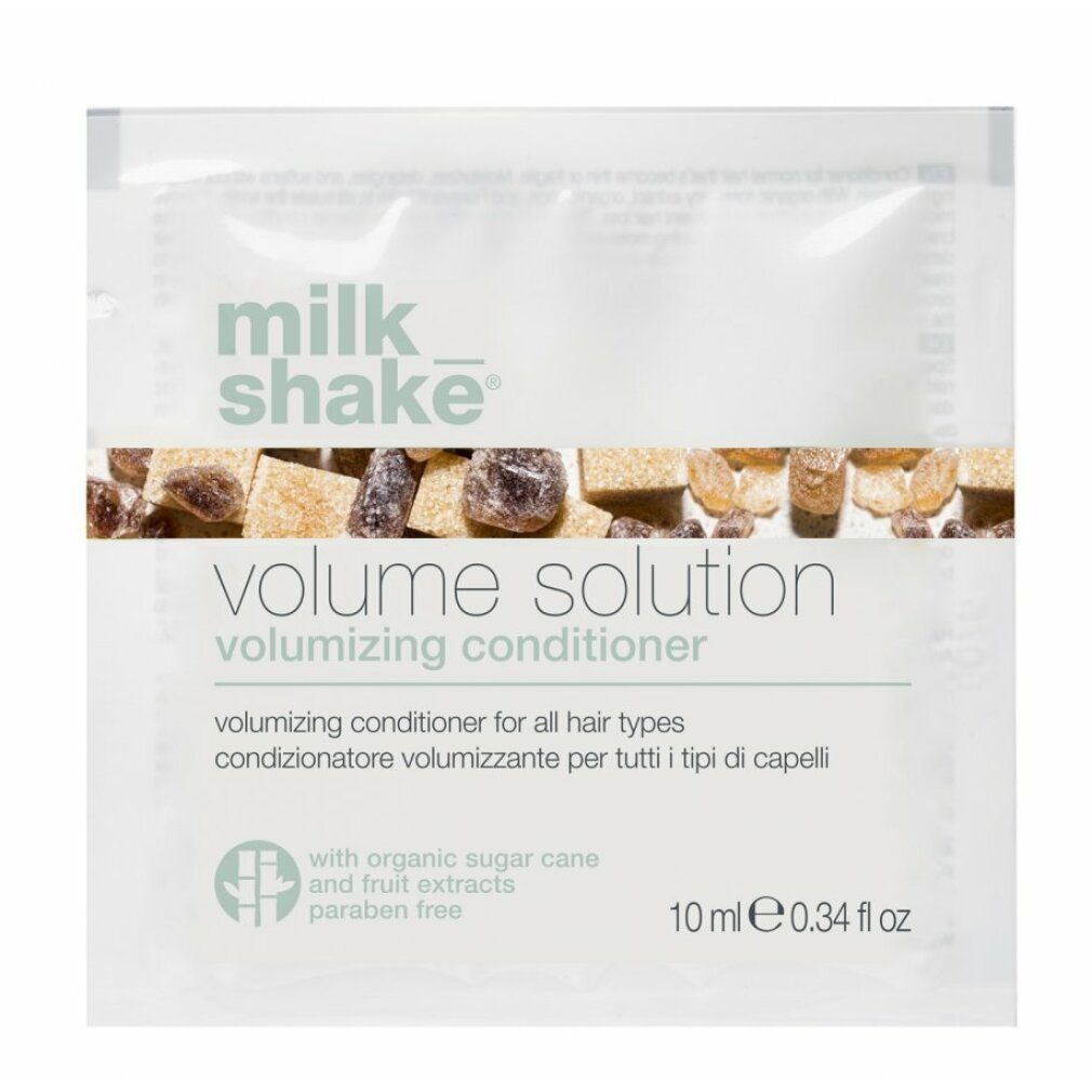 Milk Shake Haarshampoo Volume Solution Paraben-freie Haarspülung für Volumen 10 ml