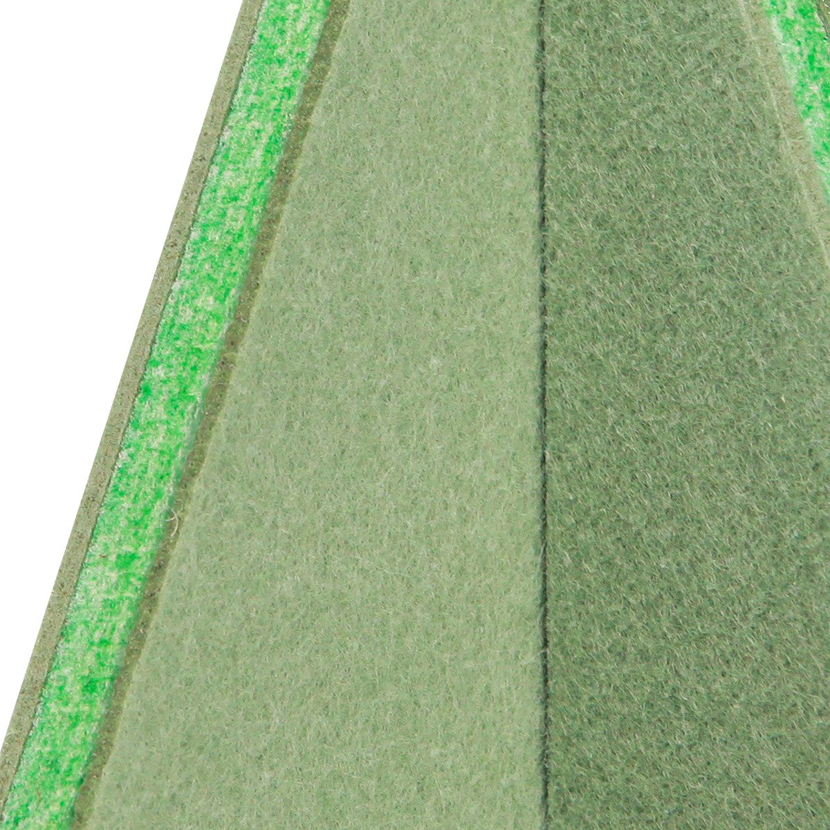 Florists Products Weihnachtsmann Filz Deko Stern Grün 62cm - Weihnachtsdeko, Skandi Stil