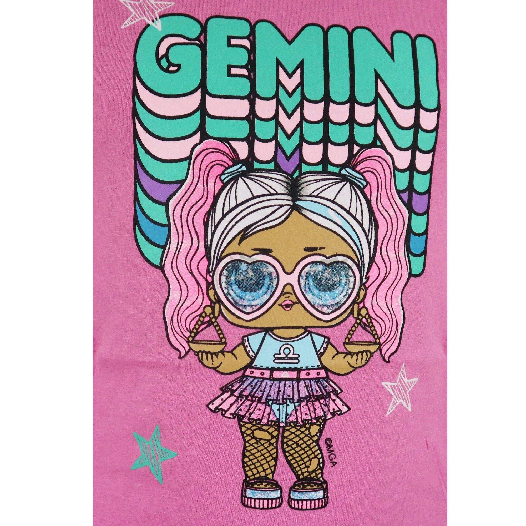 L.O.L. SURPRISE! Langarmshirt LOL Surprise Gemini Kinder Mädchen Shirt 100% Baumwolle
