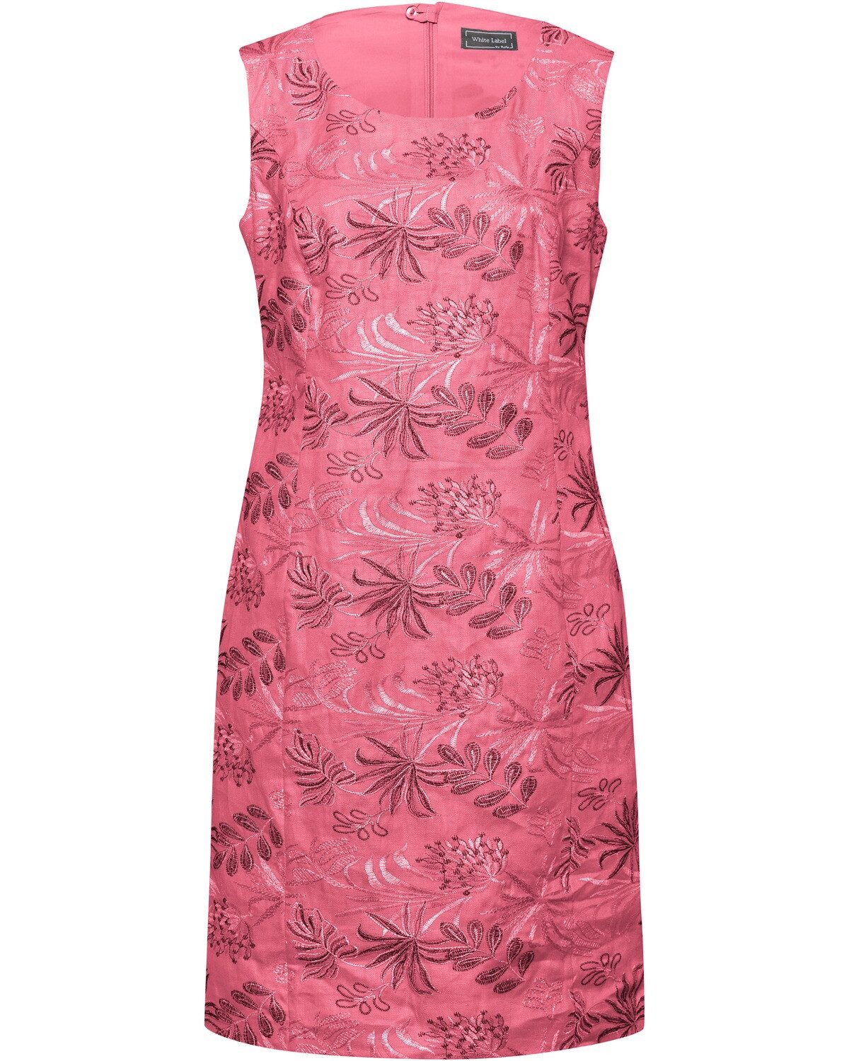 White Label Midikleid Besticktes Leinenkleid günstig online kaufen