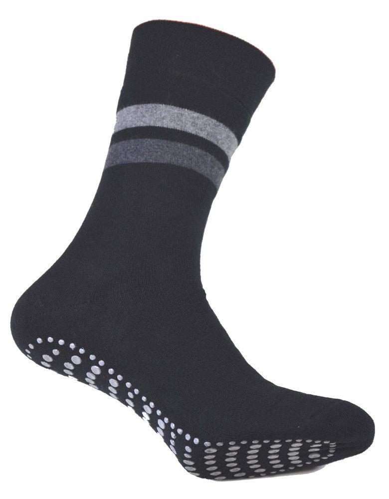 Cocain underwear ABS-Socken 2 Paar warm ABS Stopper Noppen Socken Anti Rutsch Socken Damen Herren (2-Paar) gummierte Noppen – Bild 3 von 5
