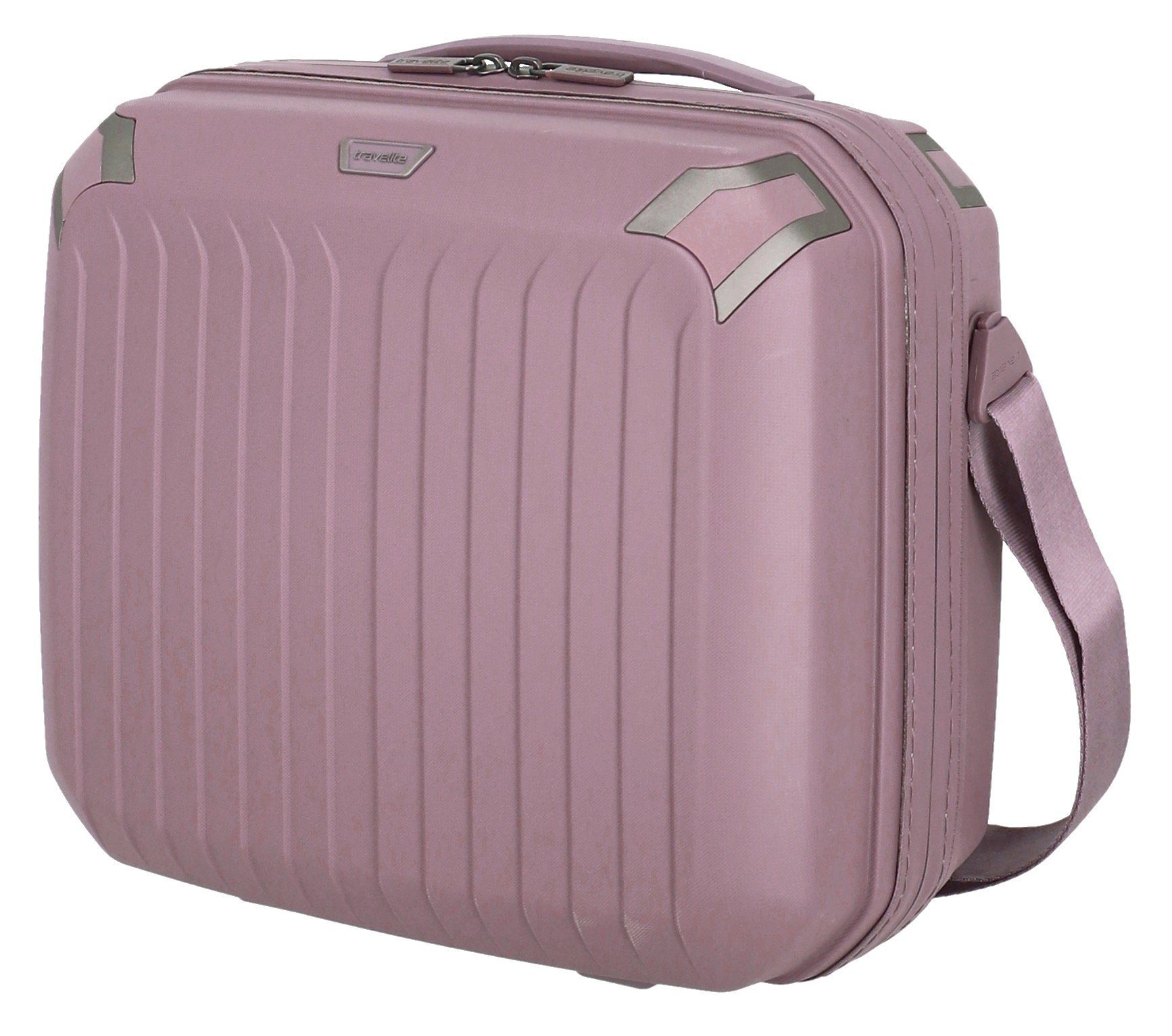 travelite Beautycase ELVAA, Kosmetikkoffer Trolley-Aufsteckfunktion, passen günstig online kaufen