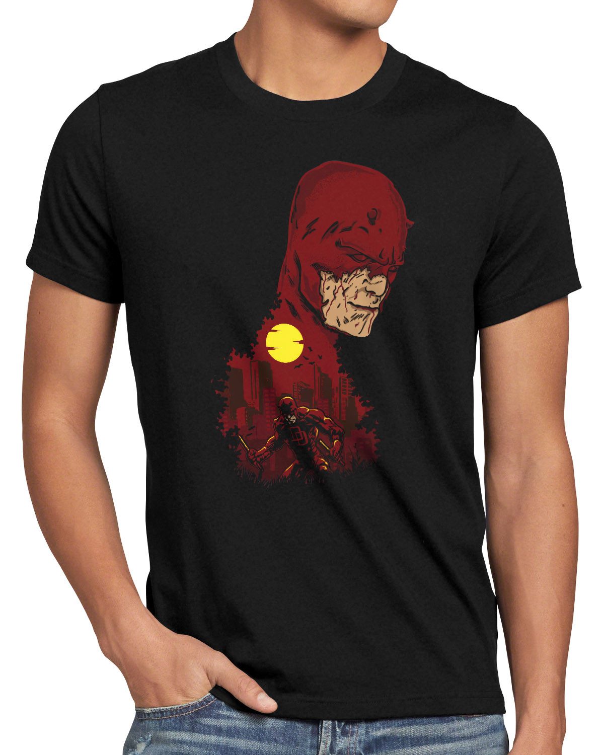 style3 T-Shirt dare devil hero daredevil marvel murdock matt nelson foggy elektra