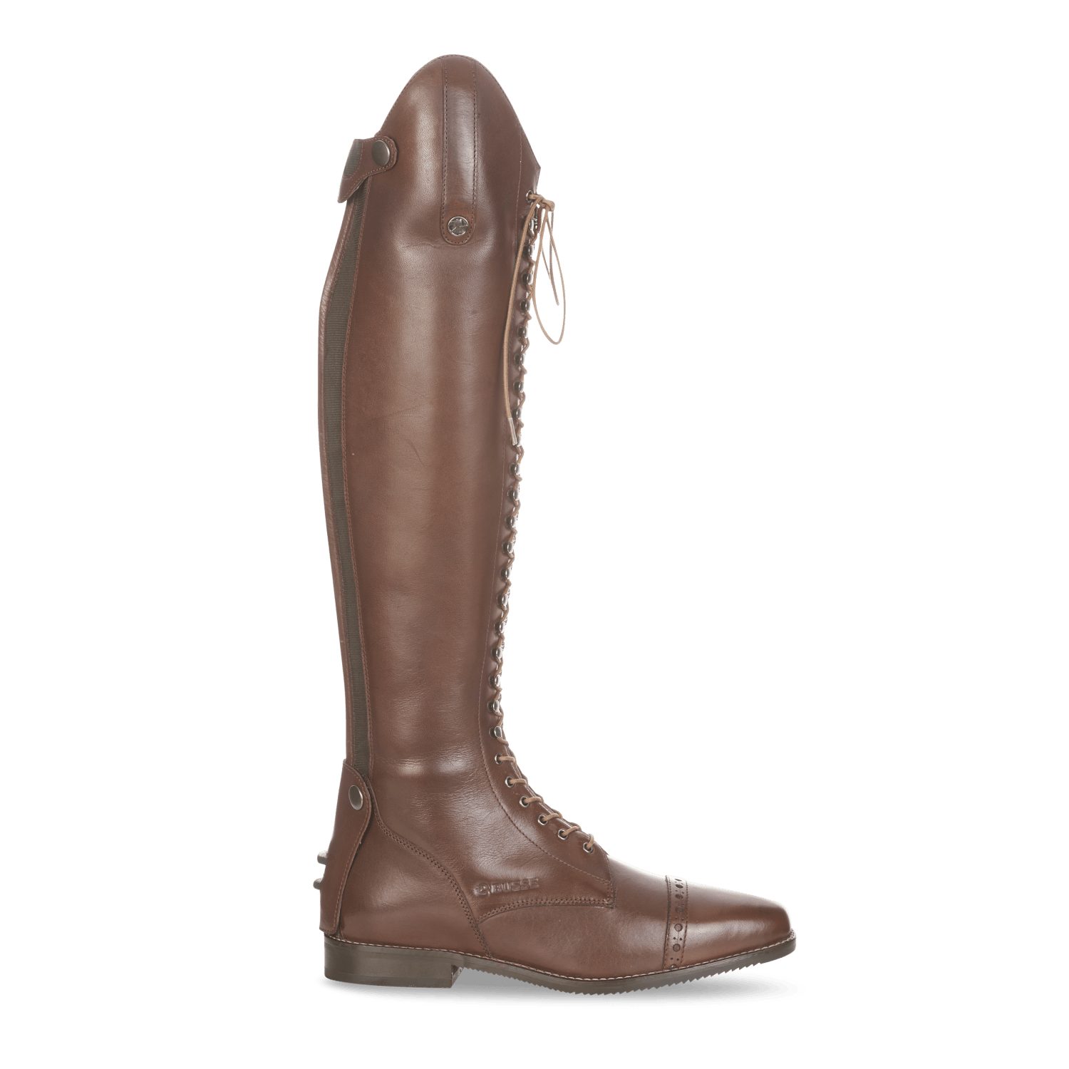 BUSSE Reitstiefel Laval Pure Wool in braun Reitstiefel