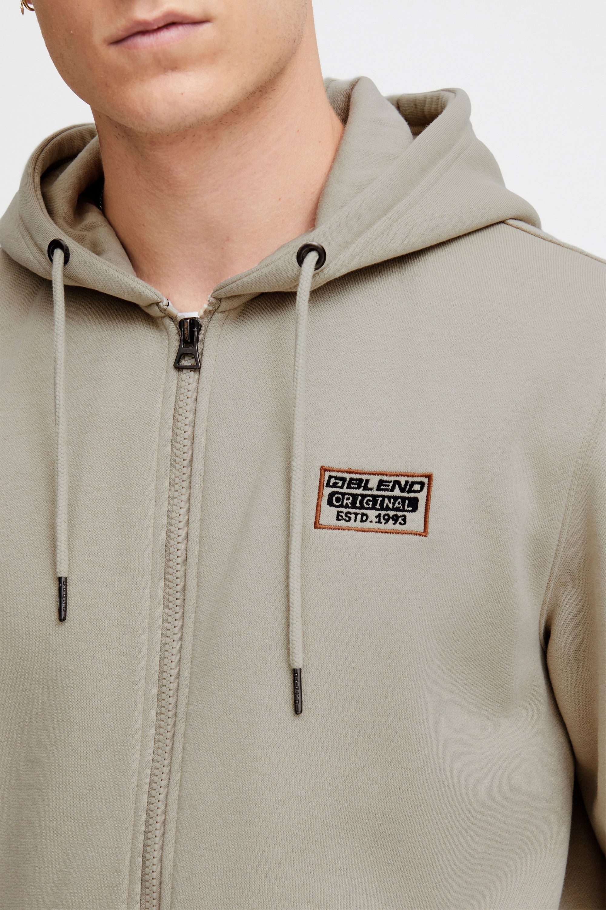 Blend Kapuzensweatjacke BHKaylon Gemütliche Sweatjacke mit Kapuze