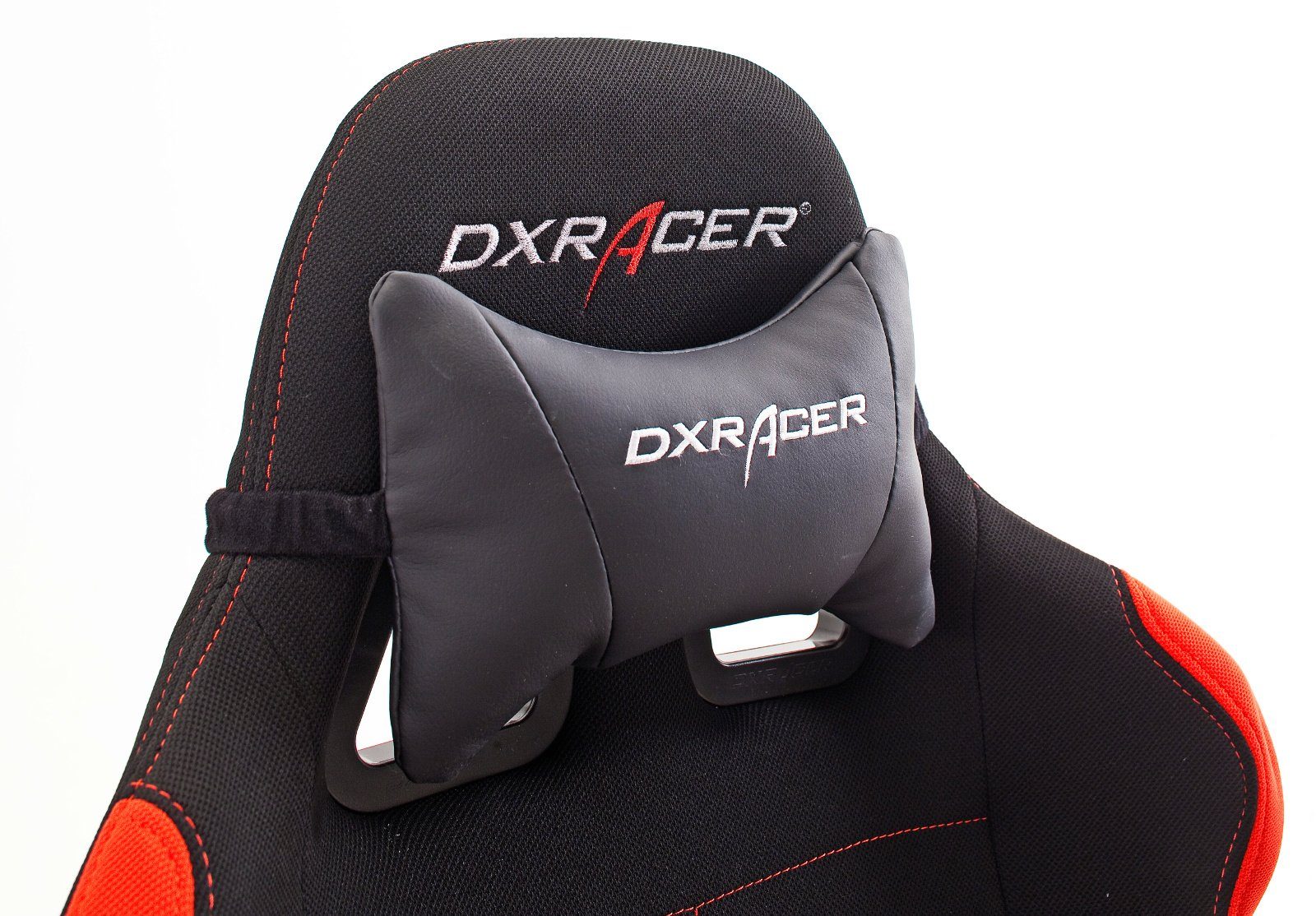 und Gaming Chair schwarz MCA (Chefsessel furniture rot) FD01-NR in DXRacer