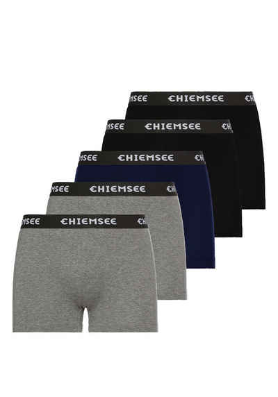 Chiemsee Boxershorts (Packung, 5-St) mit elastischen Logobund