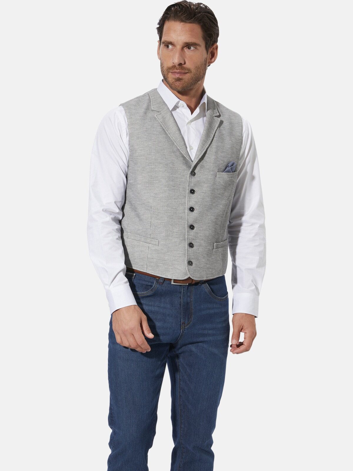 Babista Sweatweste VESPASIANO mit Einstecktuch