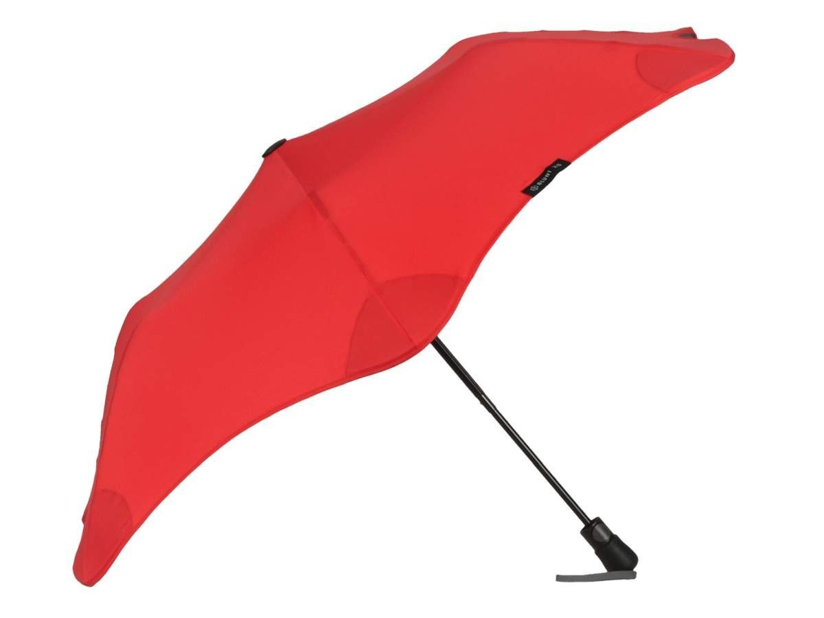 Blunt Taschenregenschirm Auto für und Durchmesser unterwegs, Regenschirm, Metro, rot 96cm Taschenschirm