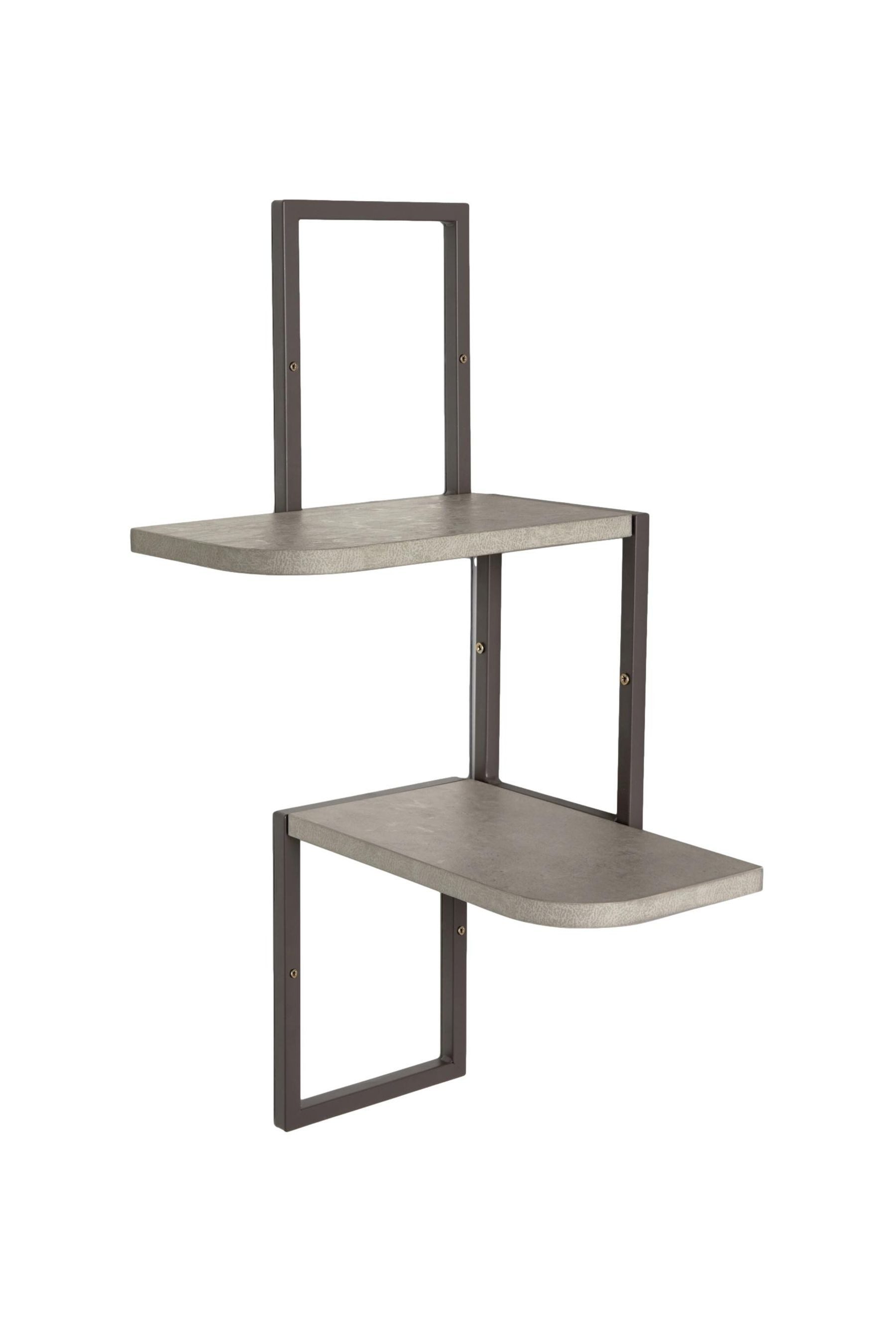 Next Wandregal Eckregal mit 2 Ebenen, 1-tlg.