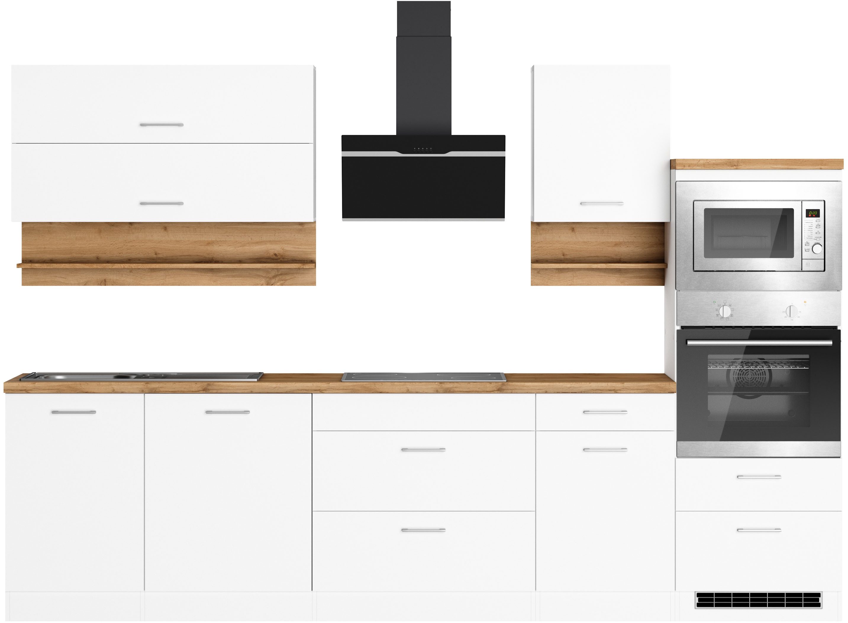 KOCHSTATION Küchenzeile KS-Milan, 300 cm breit, günstig online kaufen