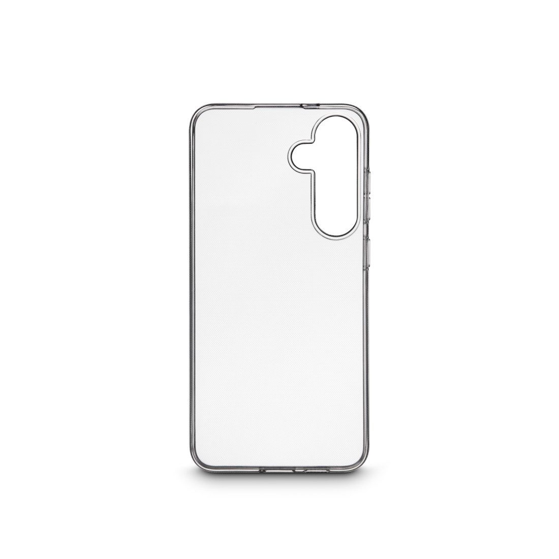 Hama Handyhülle Handyhülle für Galaxy S24 (durchsichtig, kratzfest, ohne Vergilben), Anti-Rutsch-Oberfläche und bezogene Seitentasten