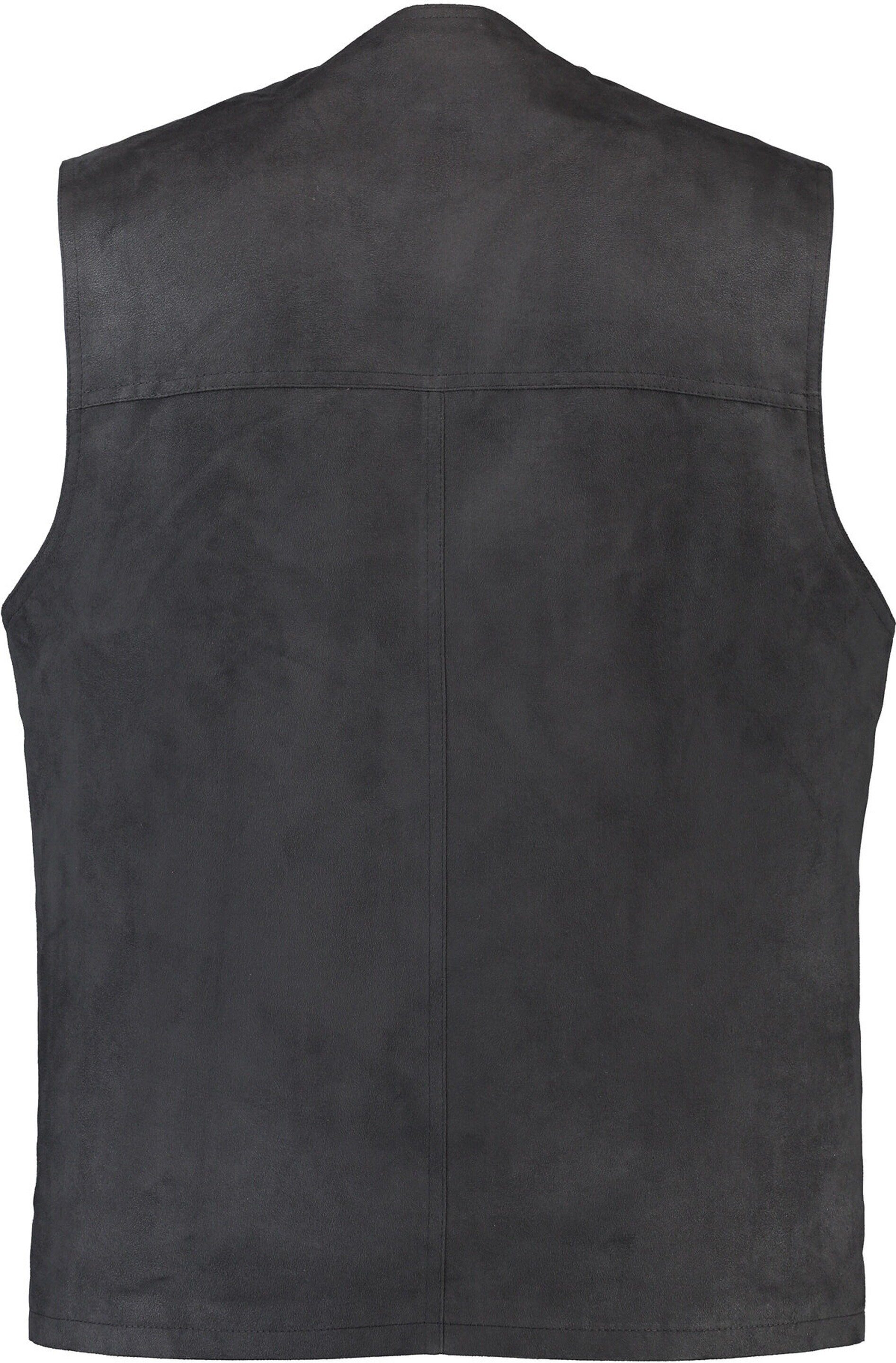 Weis Trachtenweste GEBR. WEIS Micro Weste anthrazit Starnberg