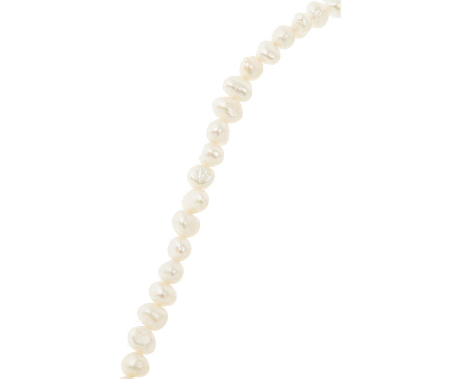 Damen Schmuck Gemshine Perlenkette Zuchtperlen, 925 Silber oder vergoldet