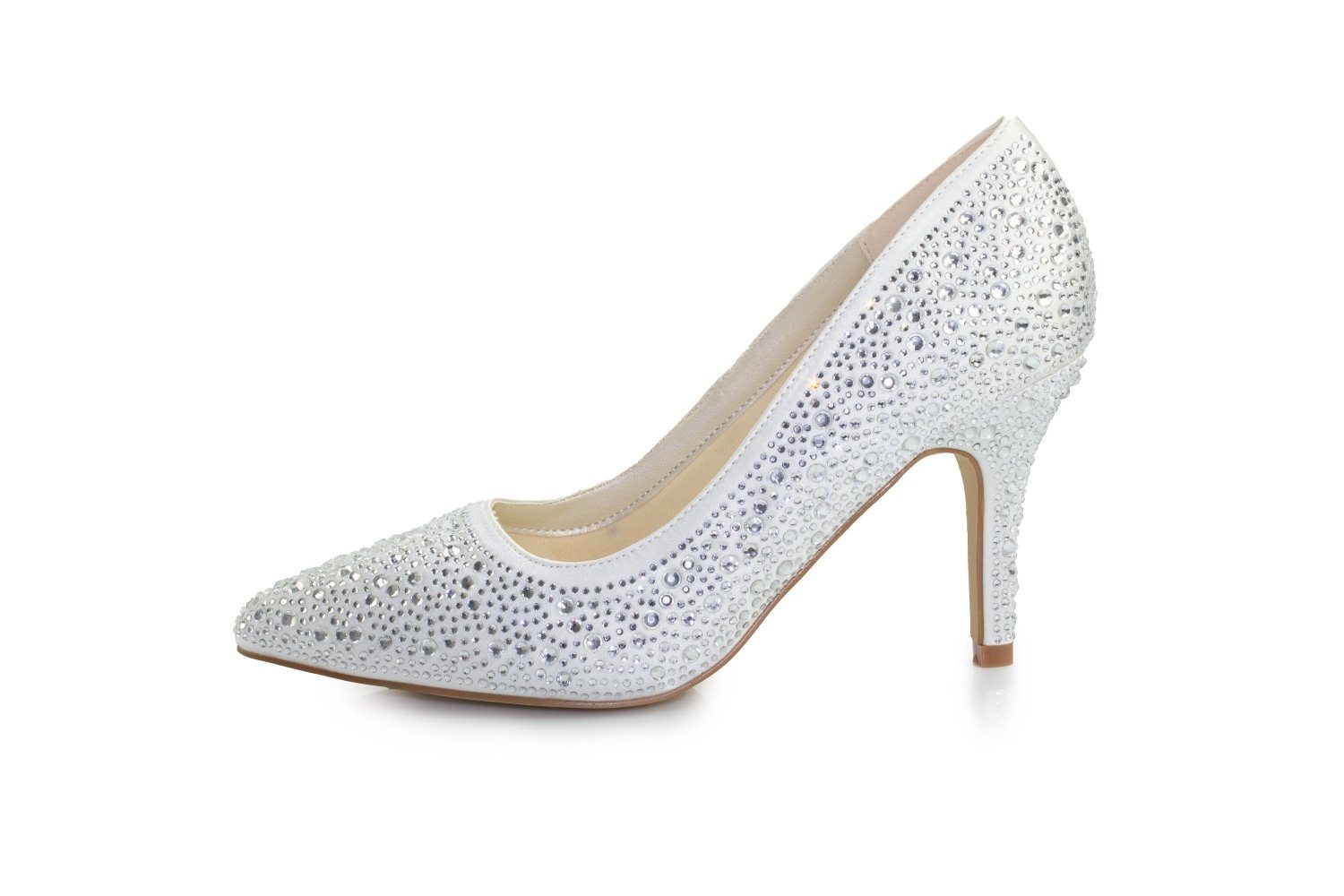 White Lady 920 zirkonia Satin-Strass - Туфли Туфли