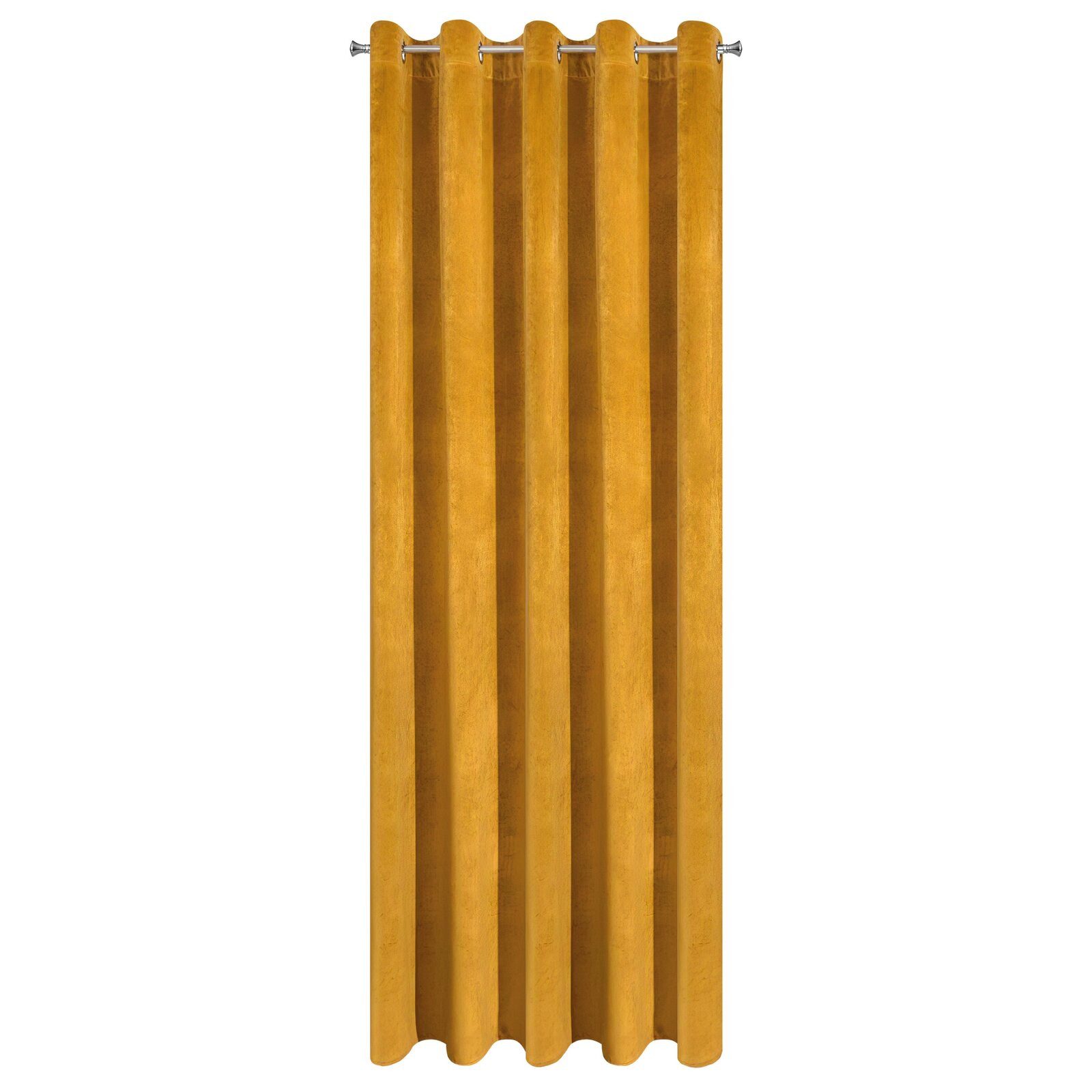 Eurofirany Vorhang Prachtvolle Samtvorhänge VILLA, Ösen, Velours Blickdicht günstig online kaufen