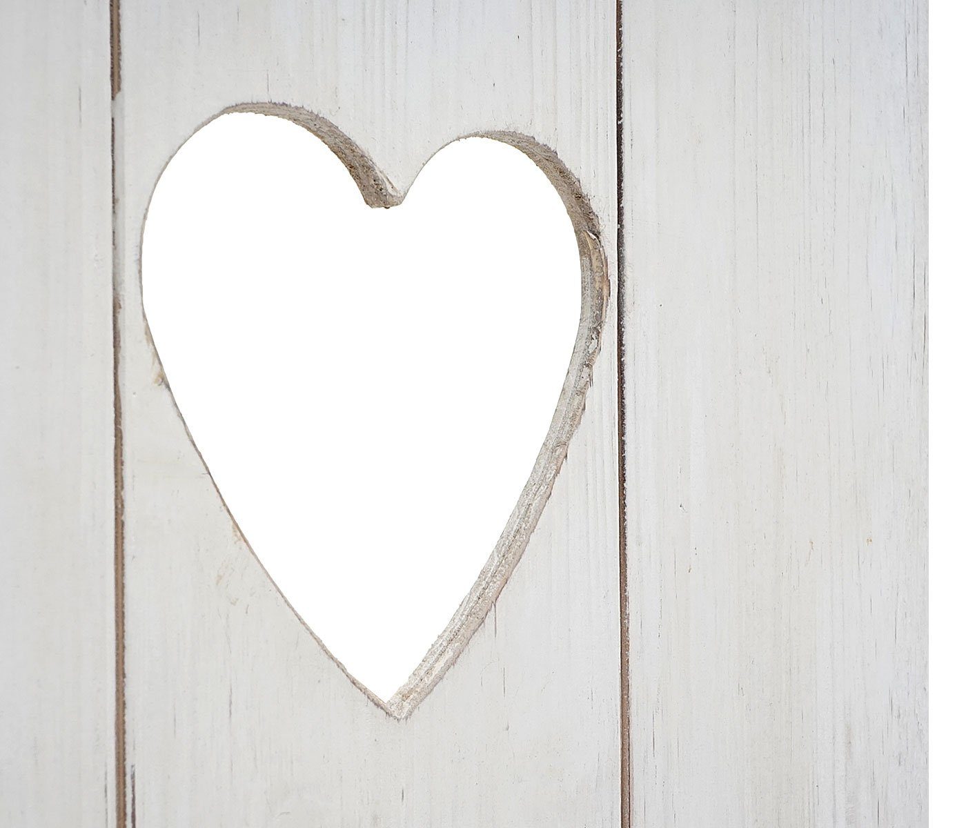 MCW Wandregal MCW-D42, Shabby-Look, 3 Körbe, Dekorativ