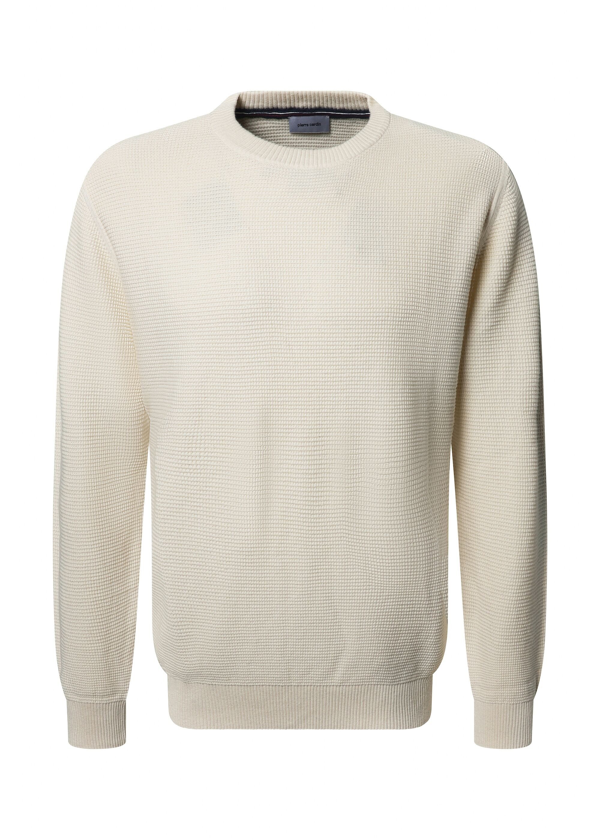 Pierre Cardin Rundhalspullover mit Rundhalsausschnitt günstig online kaufen