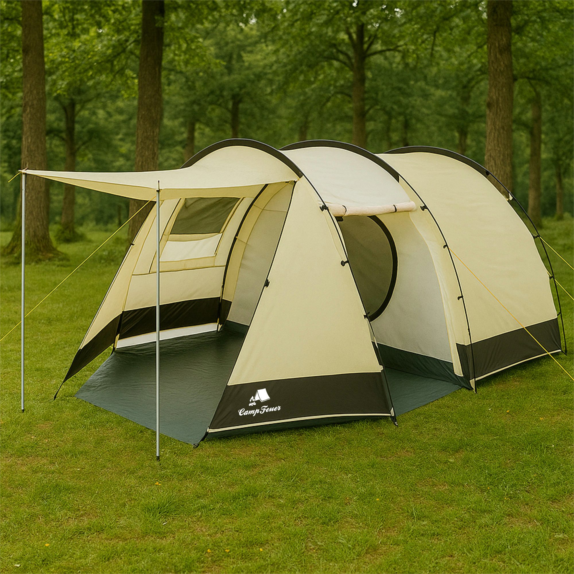 CampFeuer Tunnelzelt Zelt Super+ für 4 günstig online kaufen