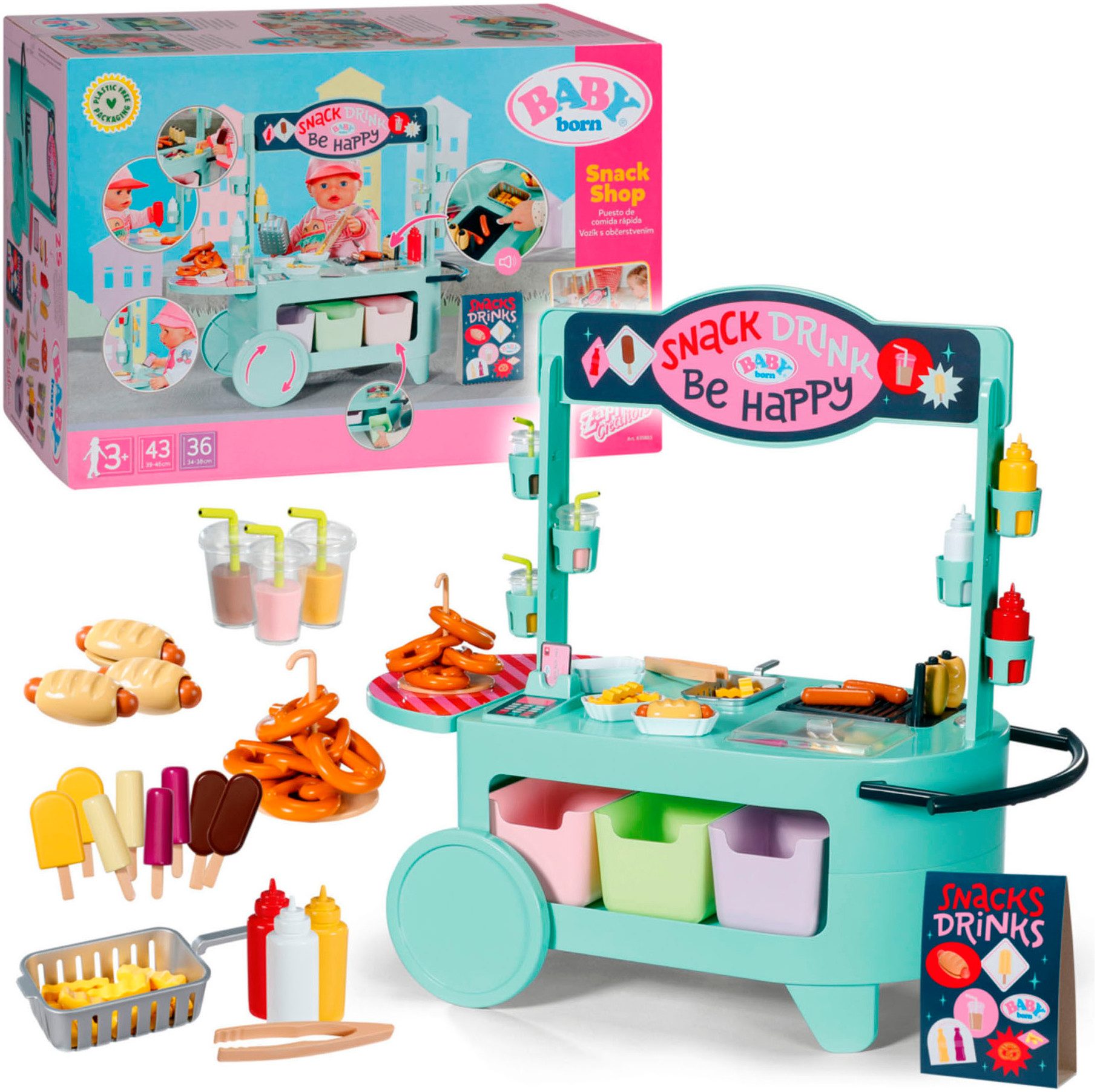 Baby Born Puppentisch Snack Shop, mit günstig online kaufen