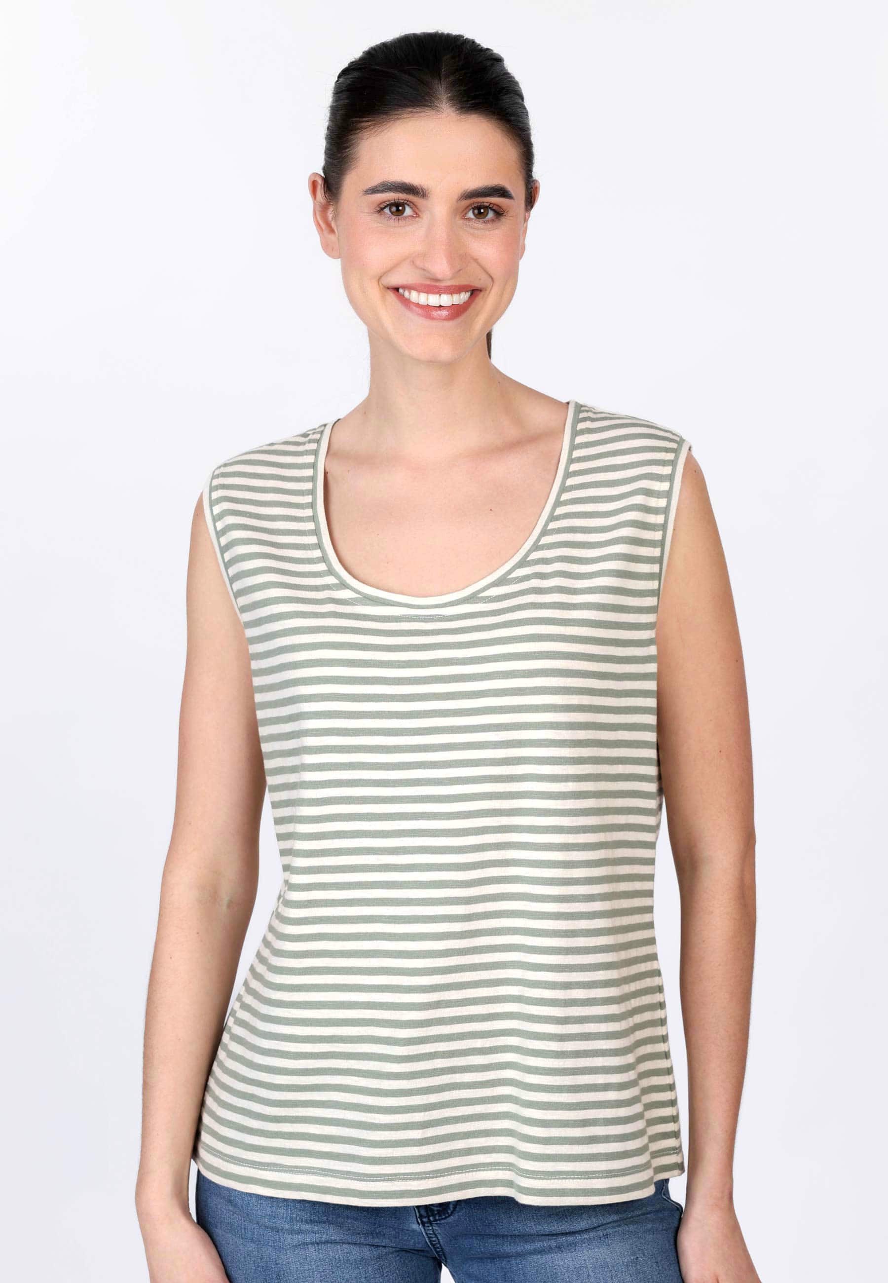 Deerberg T-Shirt Cinnia stripe günstig online kaufen
