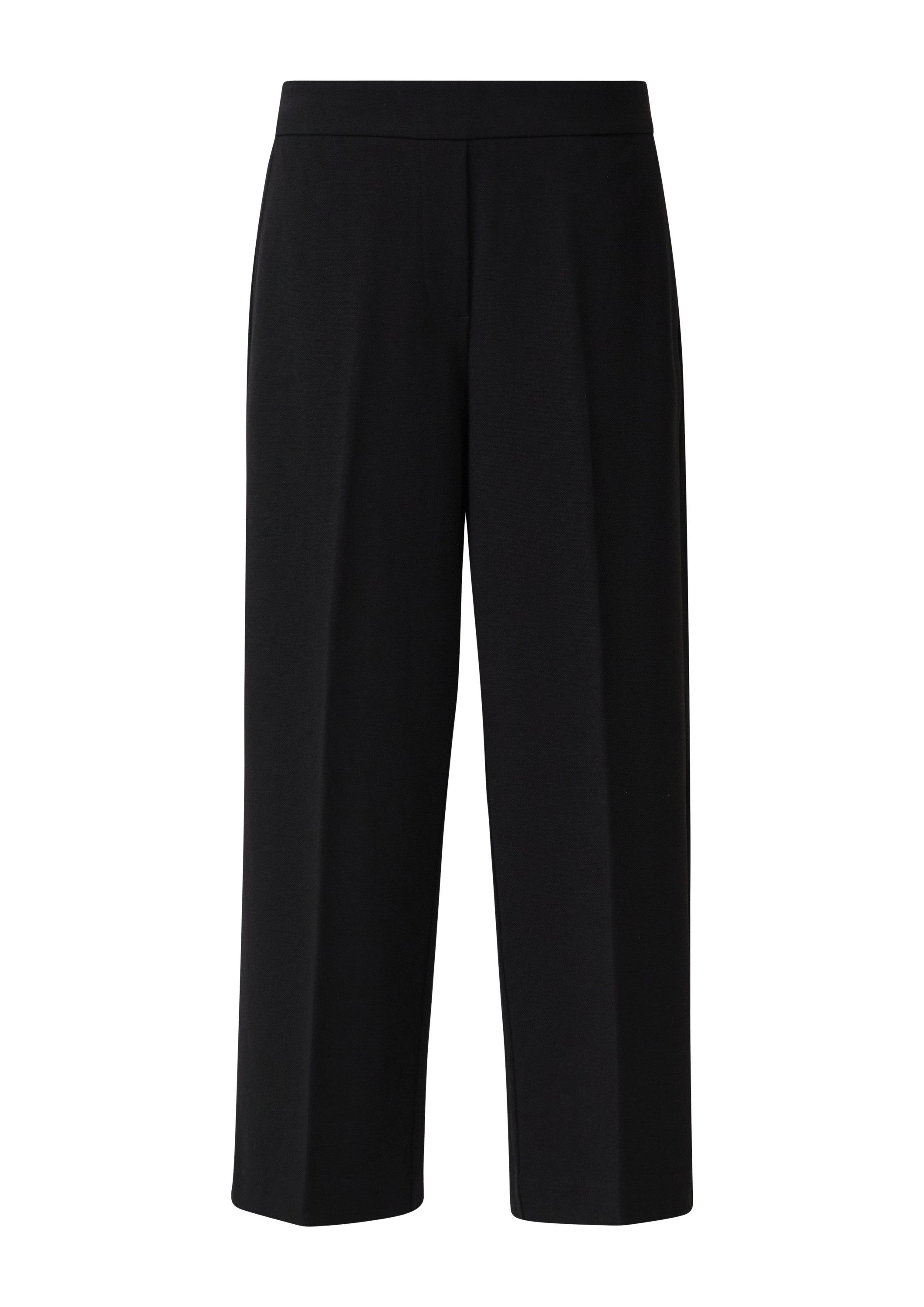 s.Oliver 7/8-Hose Hose Strukturierte Culotte mit Elastikbund günstig online kaufen
