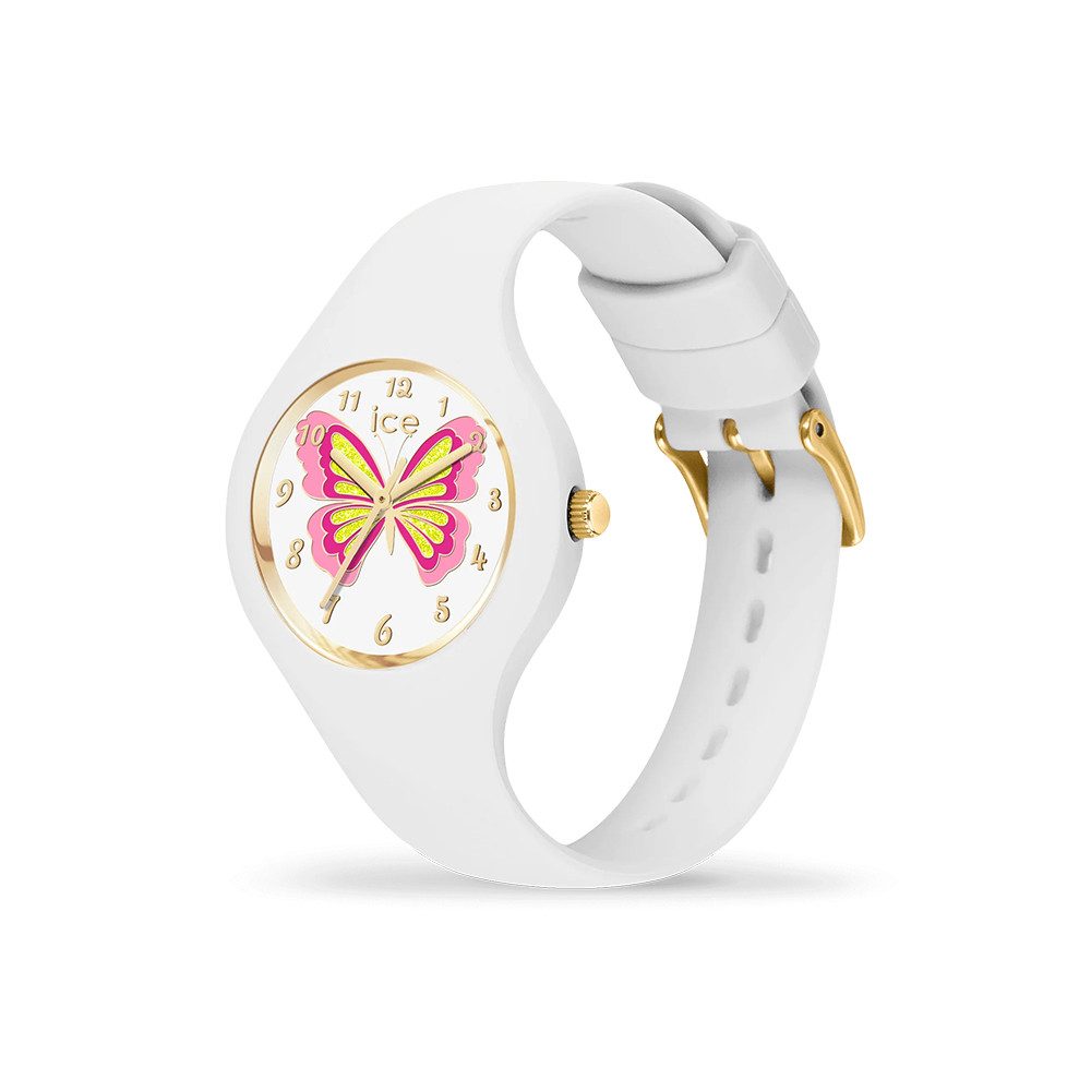 ice-watch Quarzuhr Ice-Watch Ice Fantasia Butterfly Lily (S) 021956, Hochwertiges Produkt mit zeitlosem Design, sorgfältiger Verarbeitung