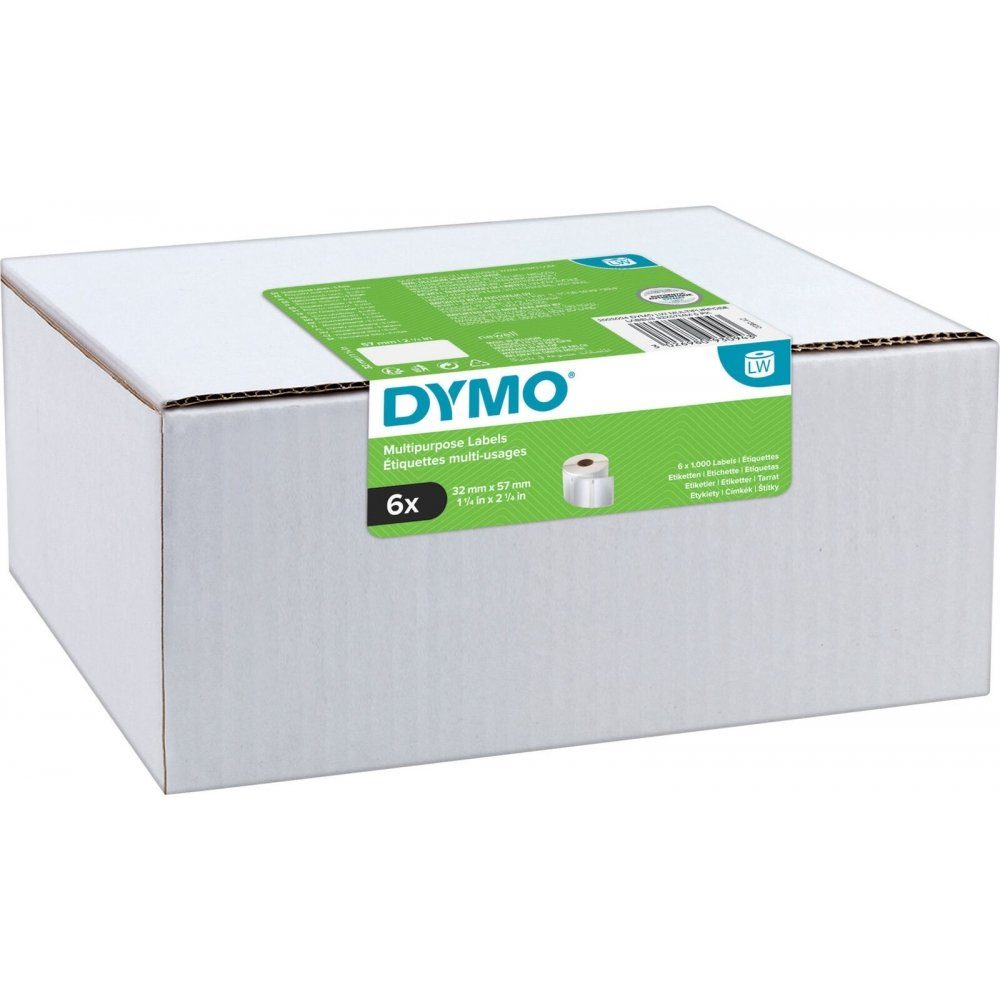 DYMO Etikettenrolle 2093094 LabelWriter 57 x 32 mm - Vielzwecketiketten - weiß