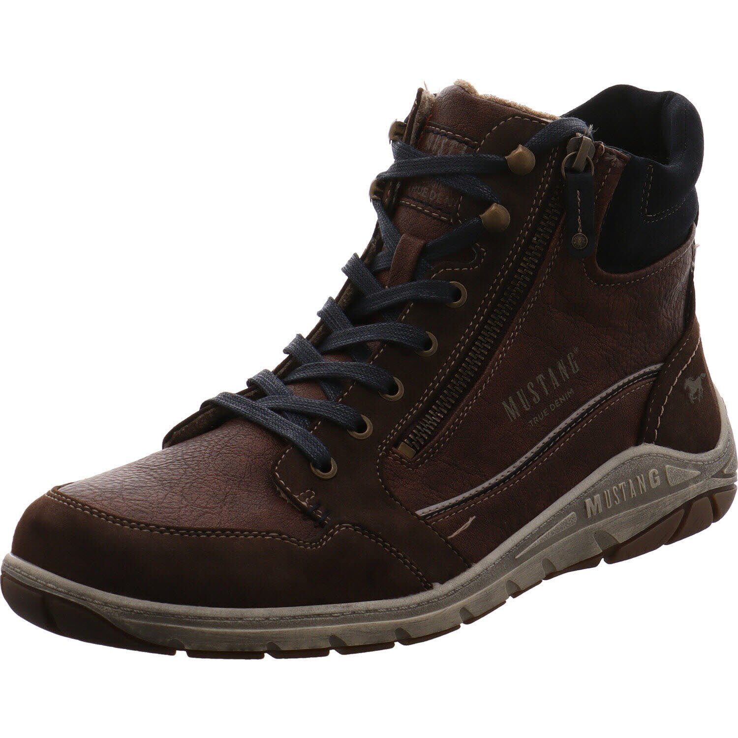 MUSTANG Schnürboots, Innenmaterial: Synthetik/Textil