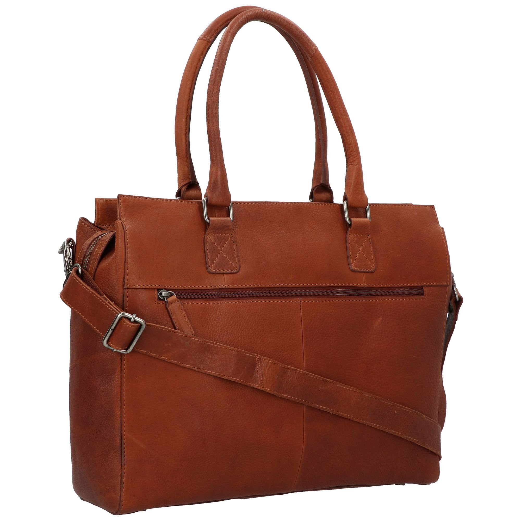 cognac Burkely Antique Avery, Leder Aktentasche