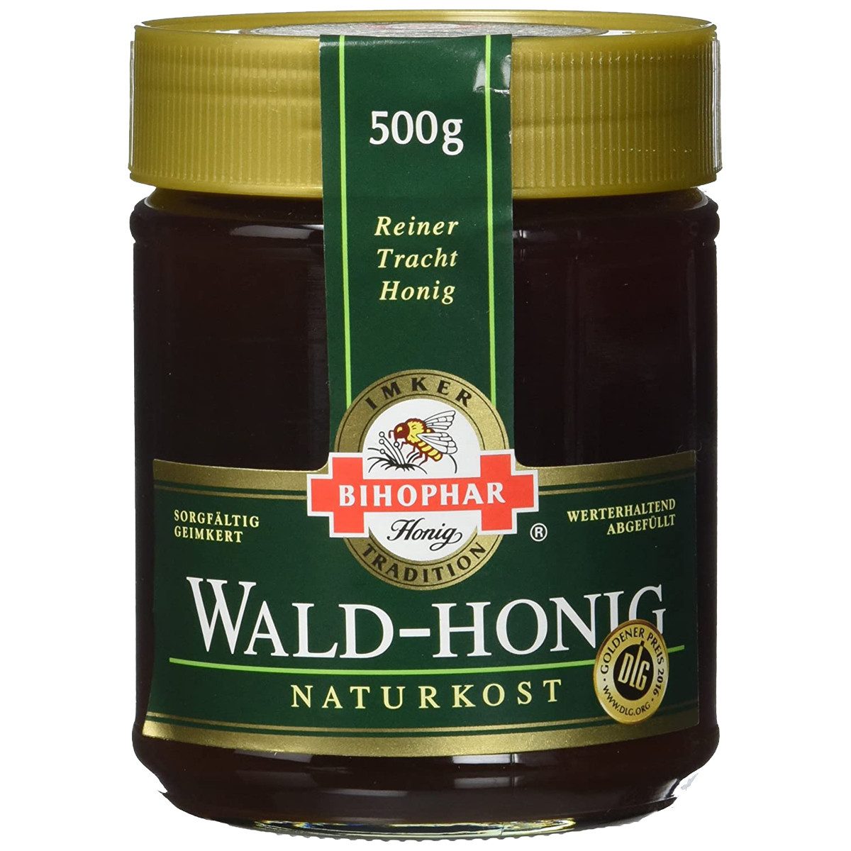 BIHOPHAR Honig, Bihophar Wald Honig Naturkost sorgfältig geimkerter Honig 500g